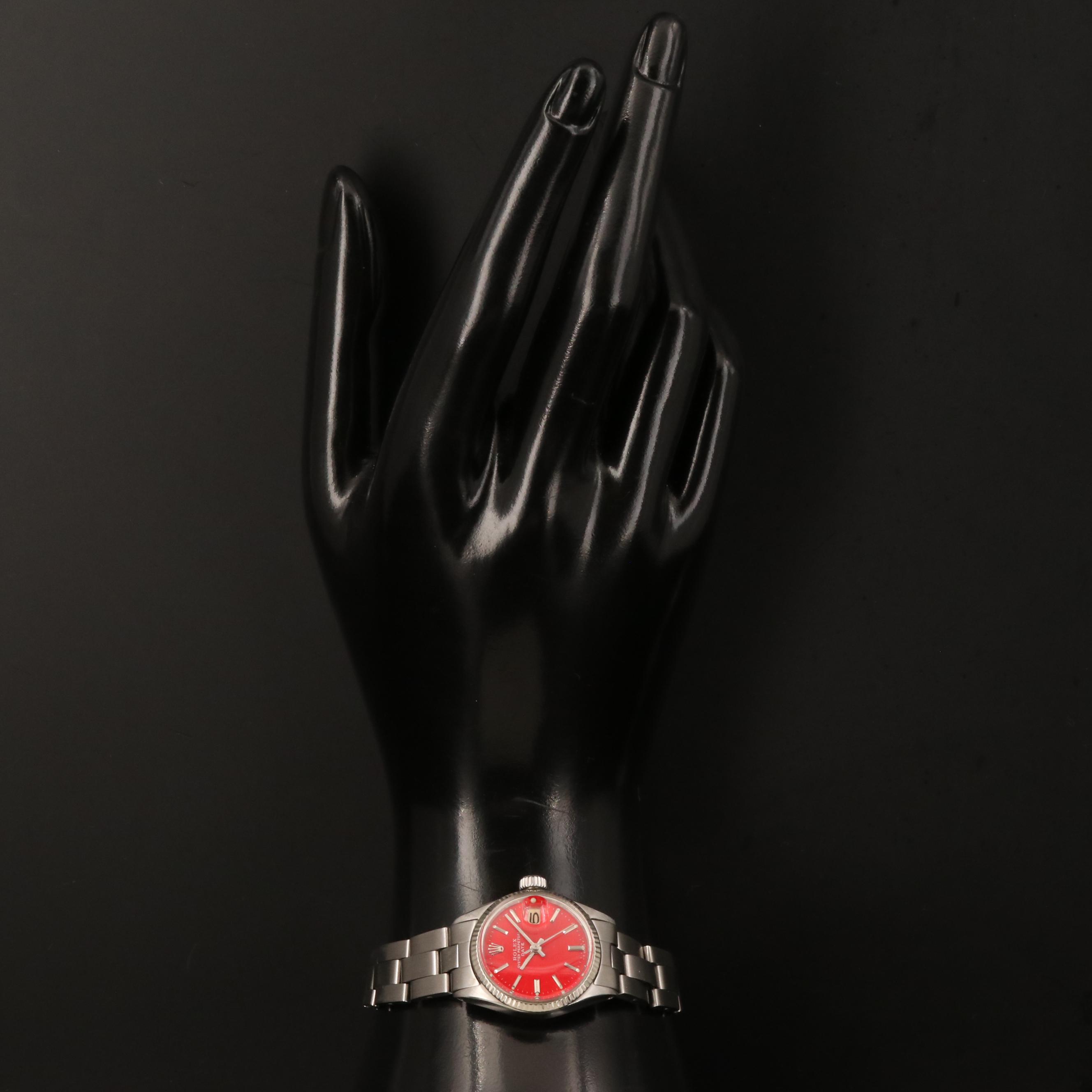 1962 Rolex Oyster Perpetual Date Stainless Steel Watch