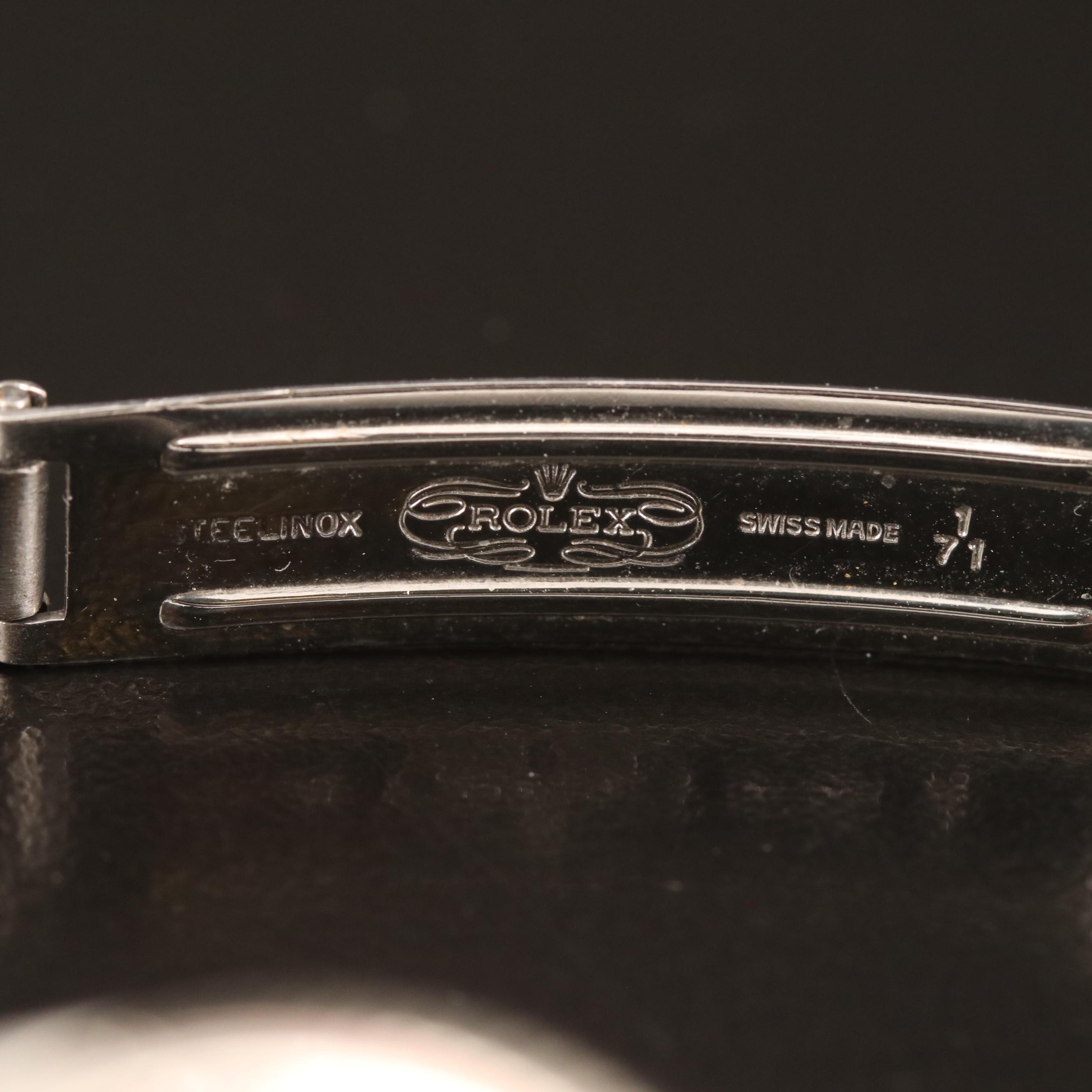 1962 Rolex Oyster Perpetual Date Stainless Steel Watch