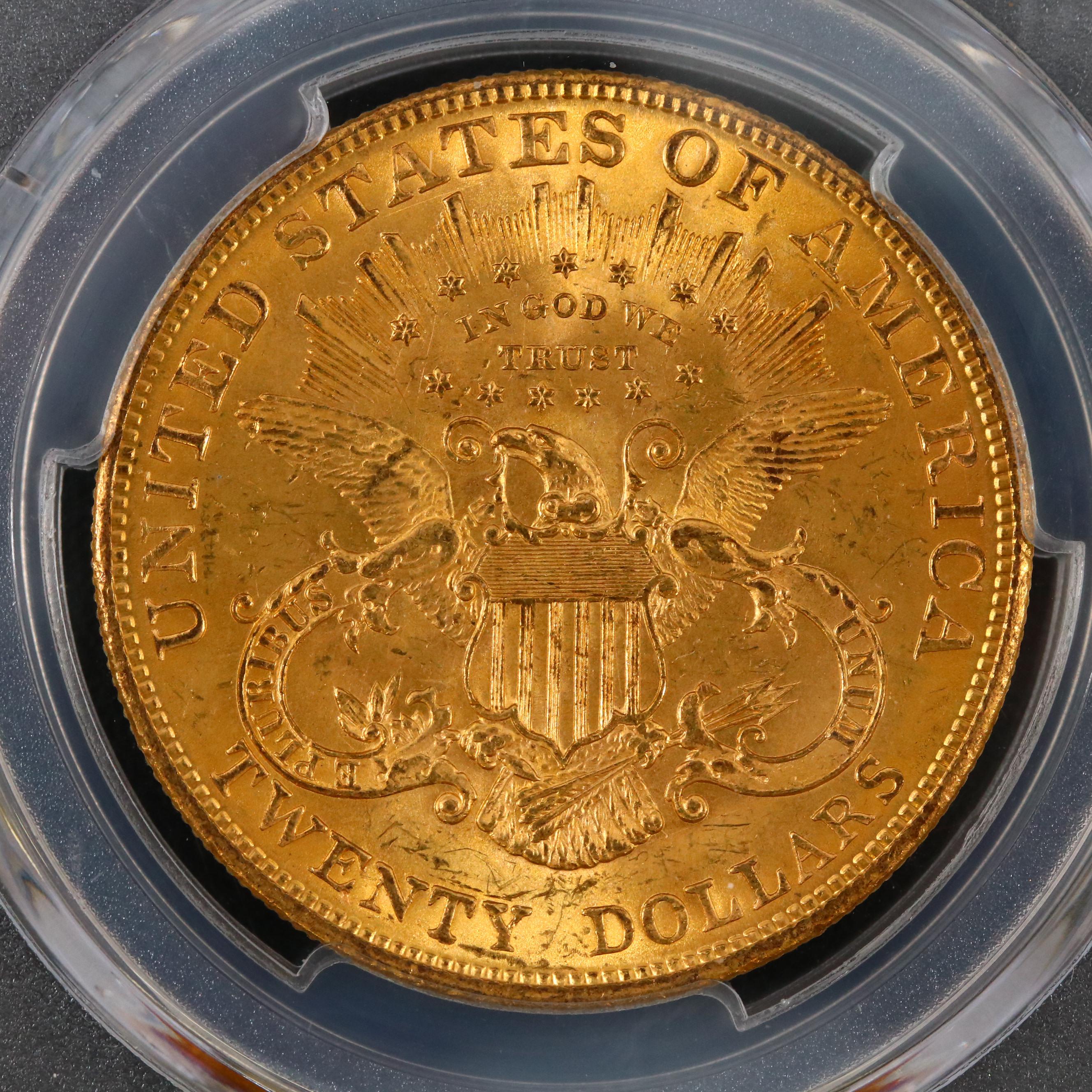 PCGS Graded MS63 1904 Liberty Head $20 Double Eagle Gold Coin