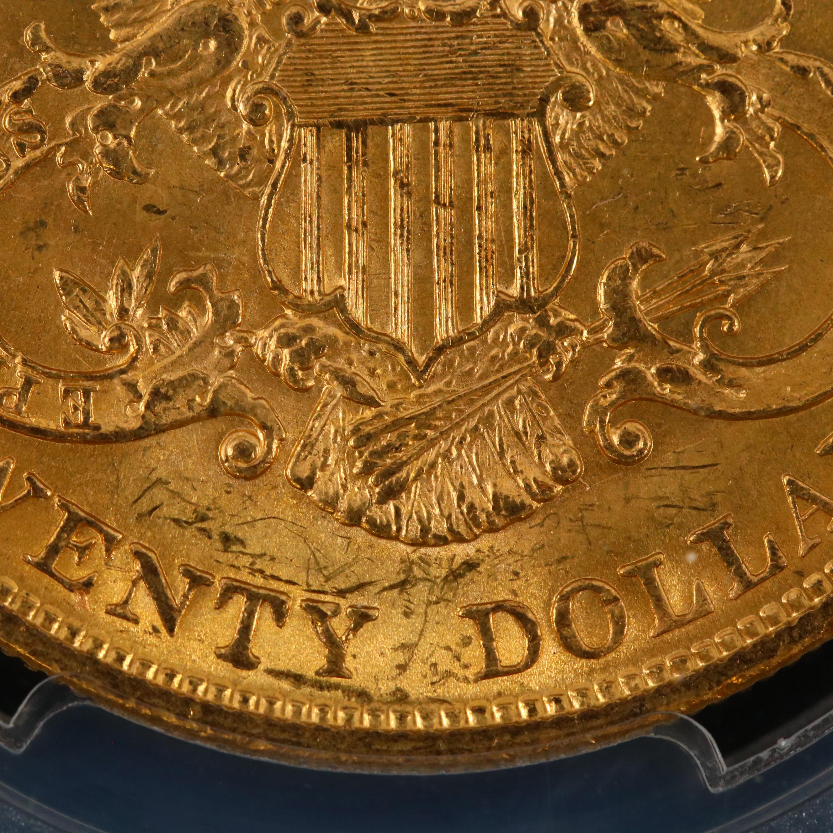 PCGS Graded MS63 1904 Liberty Head $20 Double Eagle Gold Coin