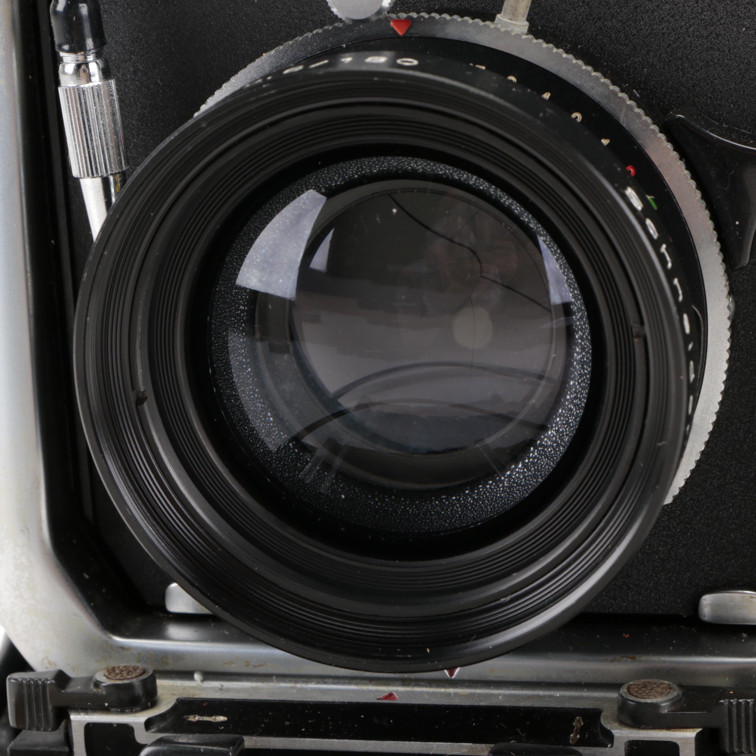 Linhof Technika Model V Rangefinder Camera and Accessories