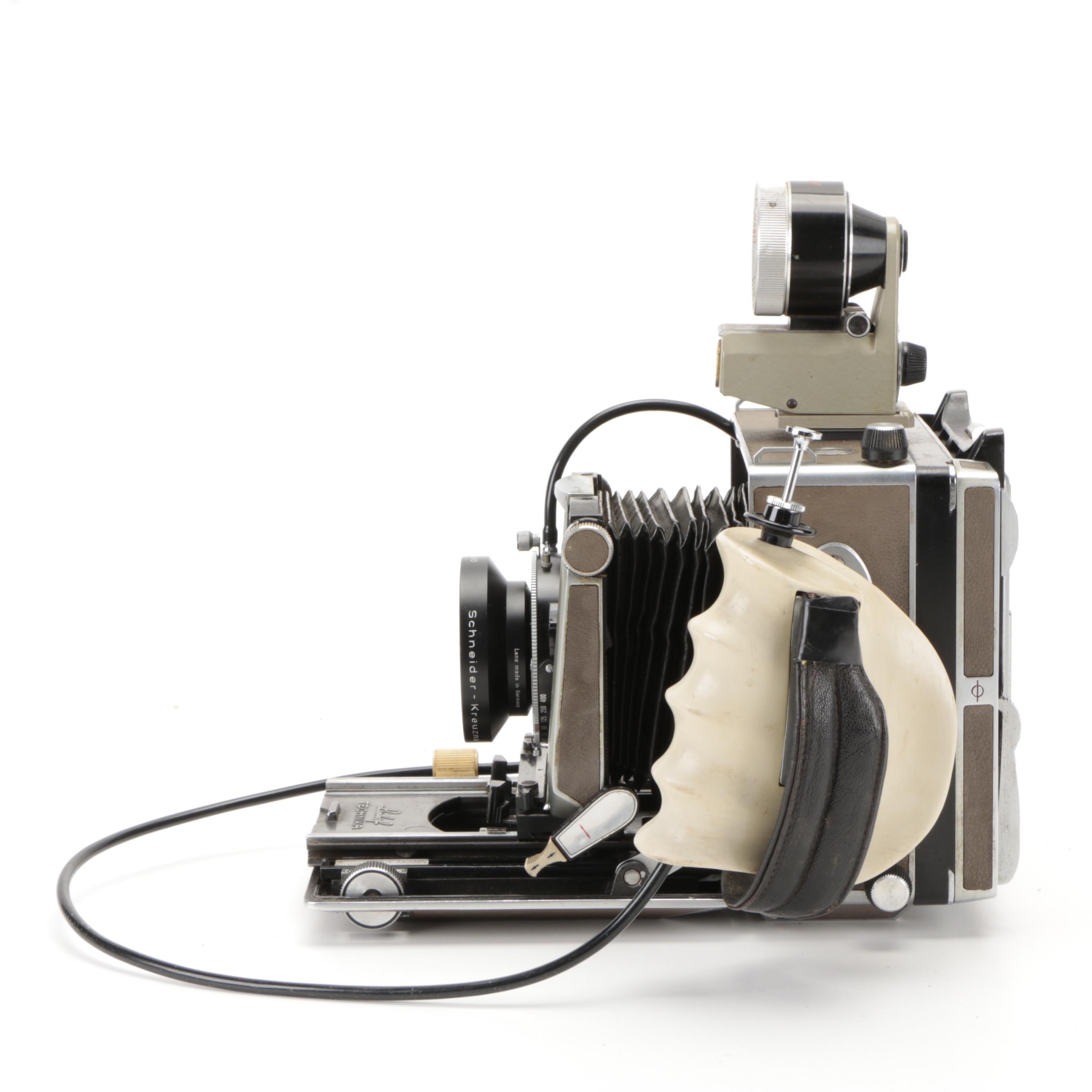 Linhof Technika Model V Rangefinder Camera and Accessories