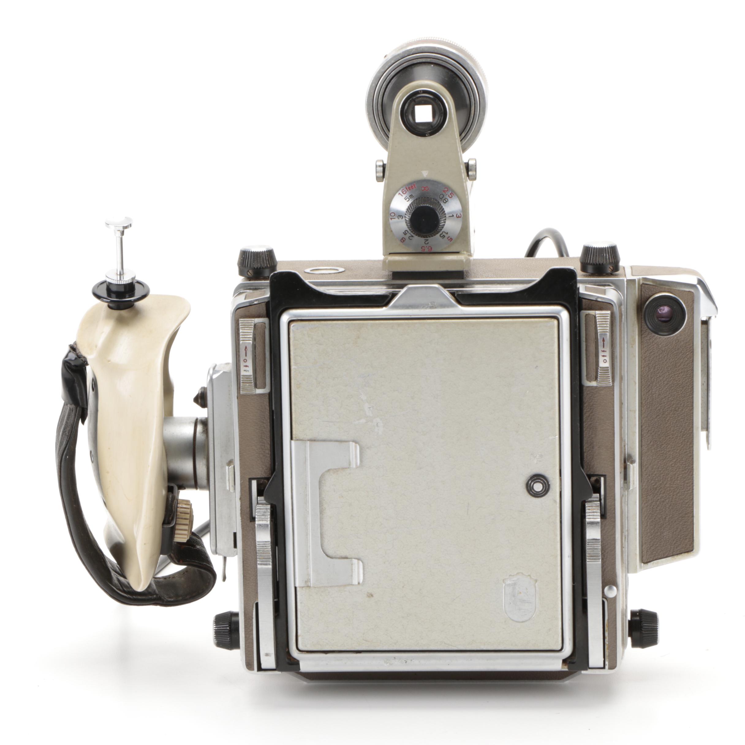 Linhof Technika Model V Rangefinder Camera and Accessories