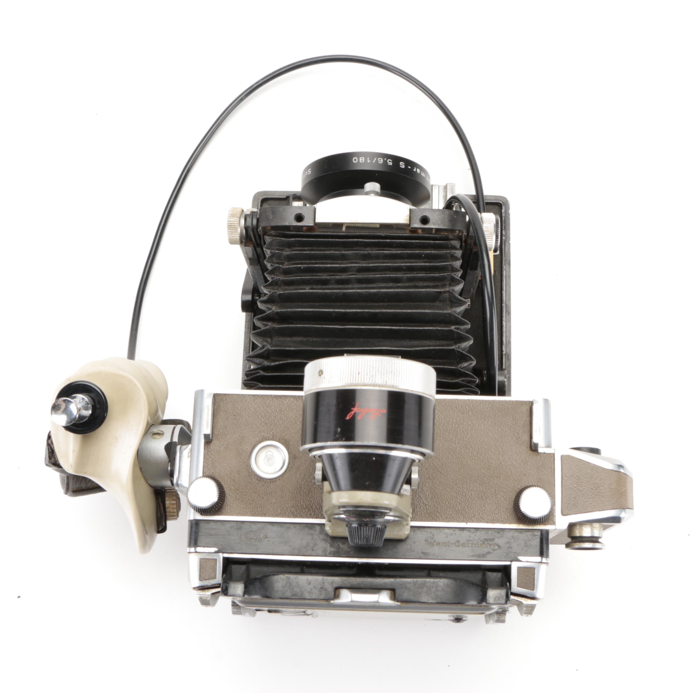 Linhof Technika Model V Rangefinder Camera and Accessories