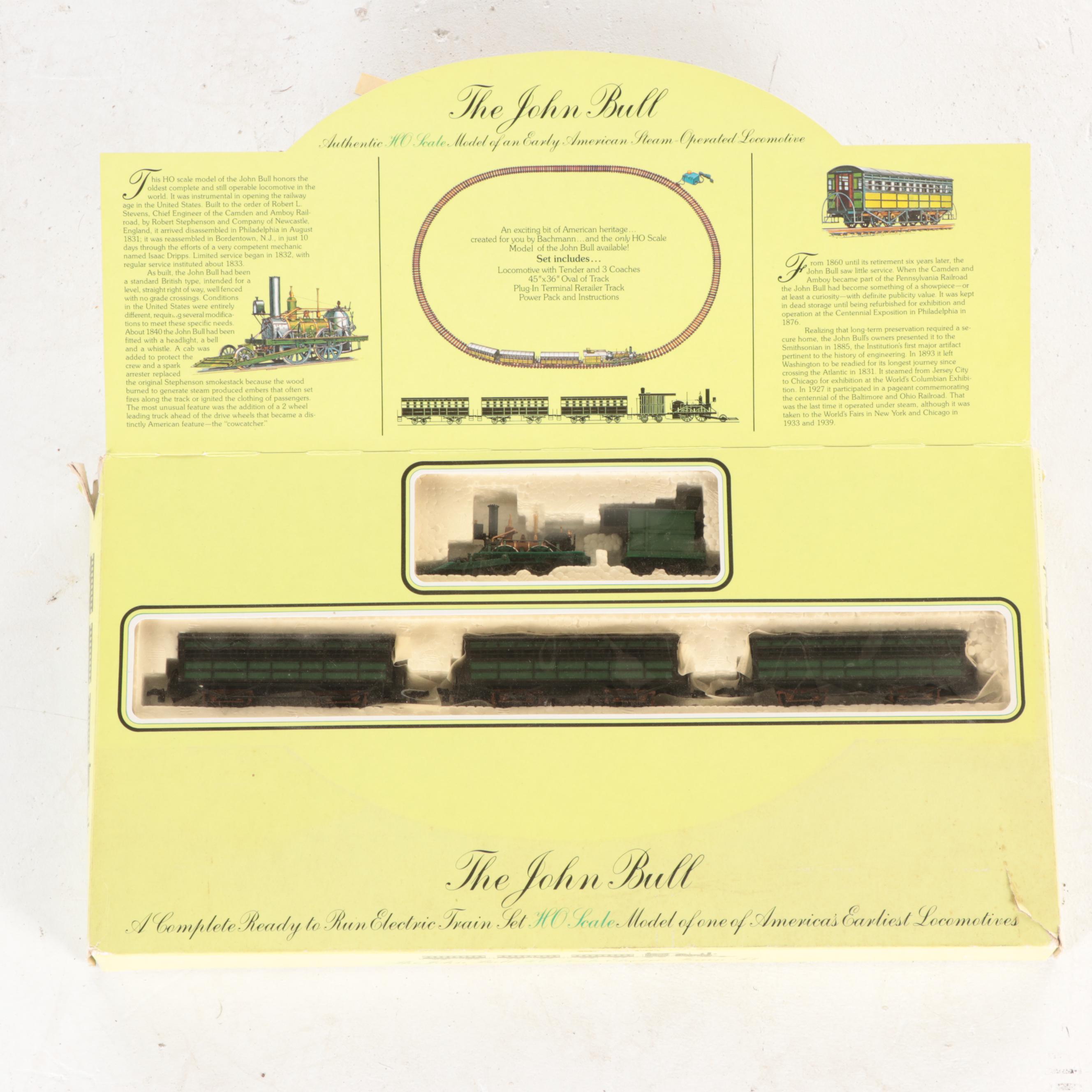 Bachmann "Tweetsie Railroad" and "The John Bull" Electric Train Sets