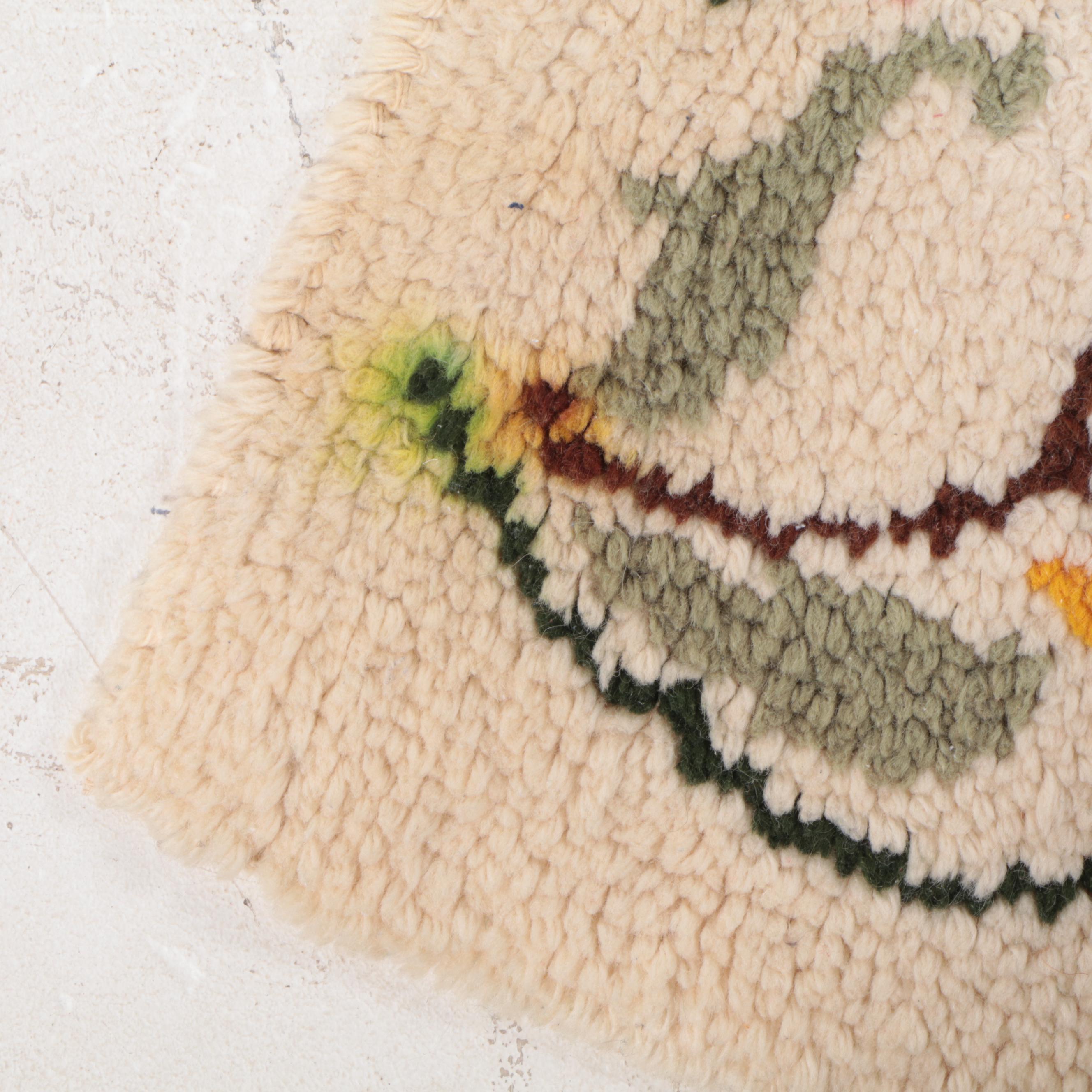 Hand-Hooked Pictorial and Novelty Accent Rugs, Mid to Late 20th Century