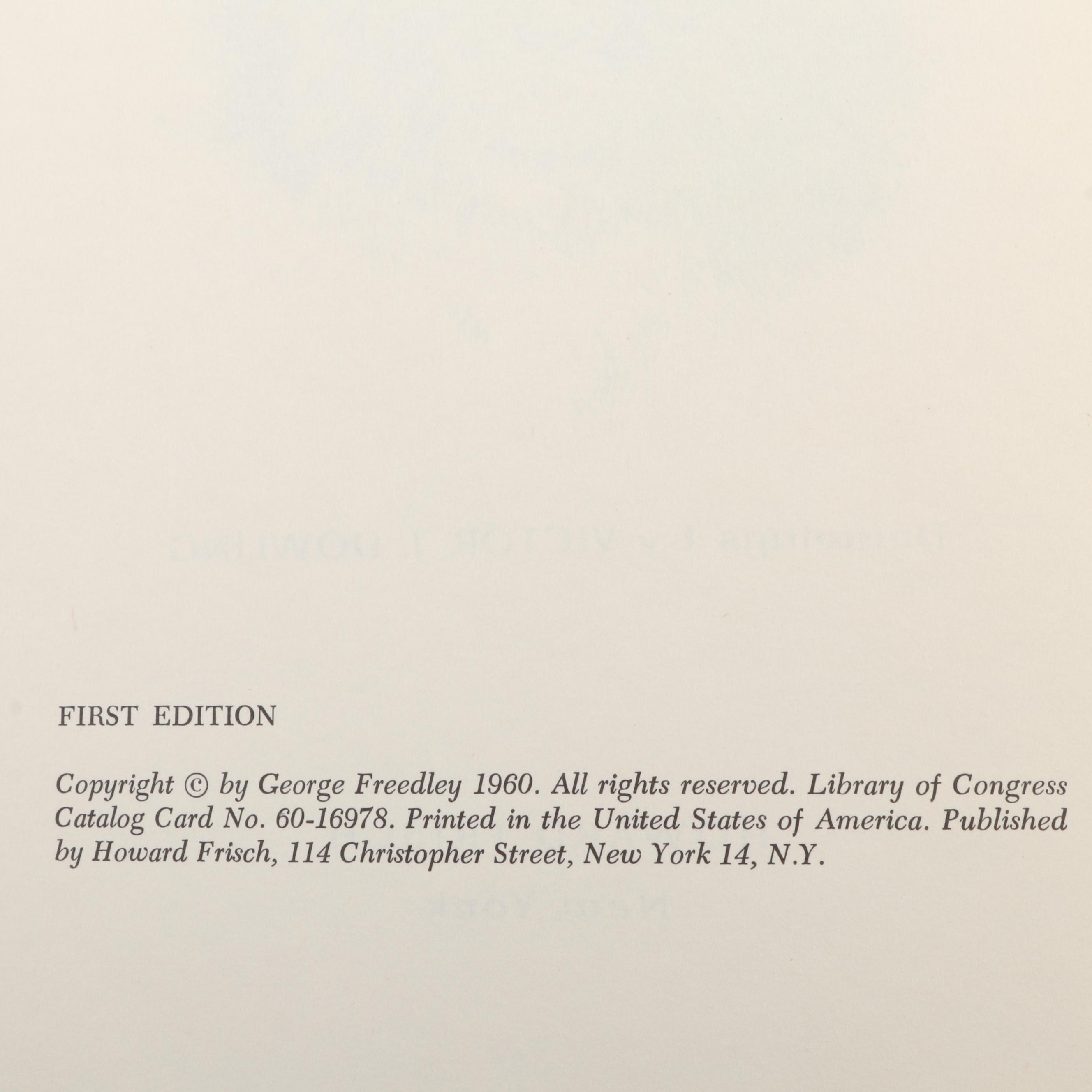 First Editions "Mr. Cat" and "More Mr. Cat" by George Freedley, Mid-20th Century