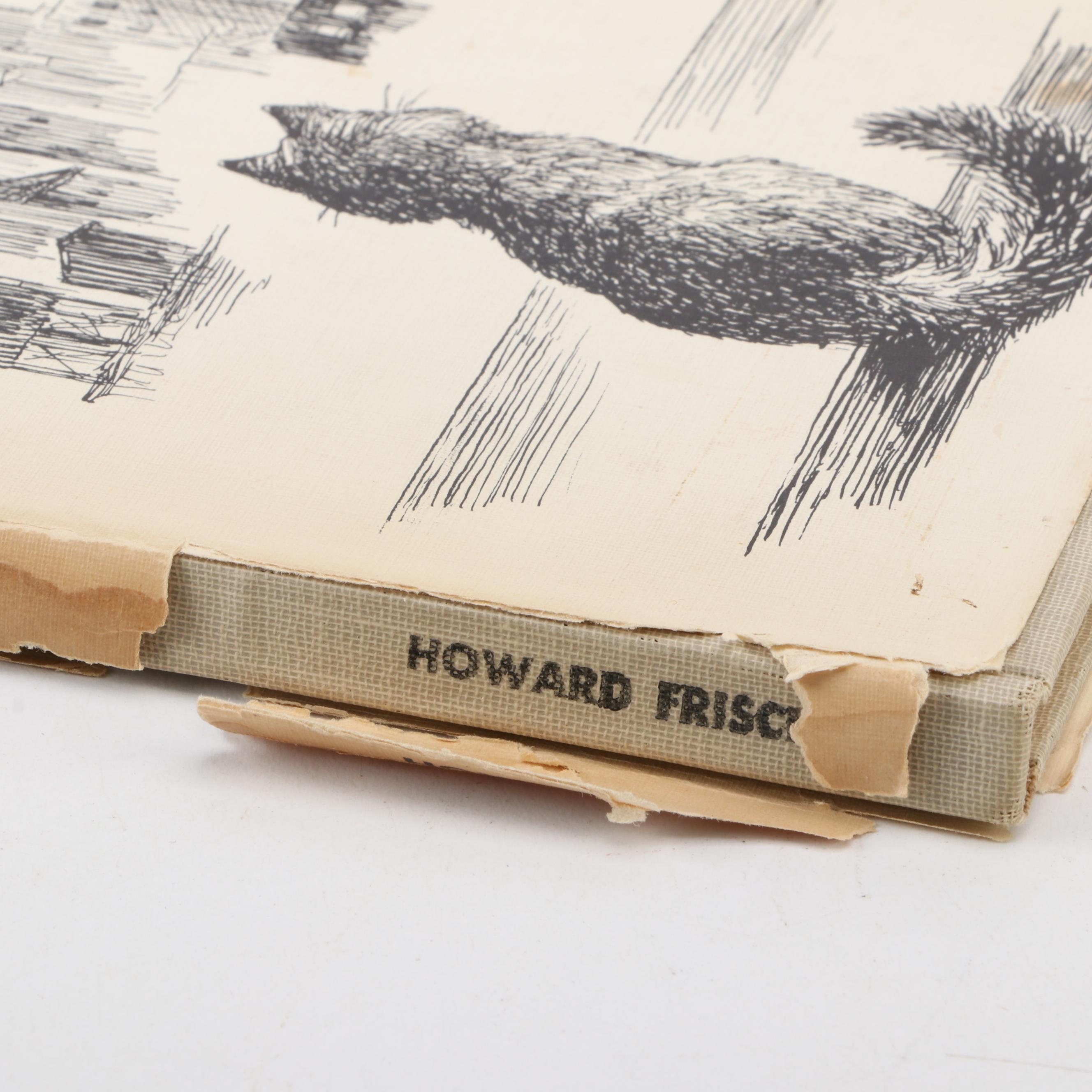 First Editions "Mr. Cat" and "More Mr. Cat" by George Freedley, Mid-20th Century