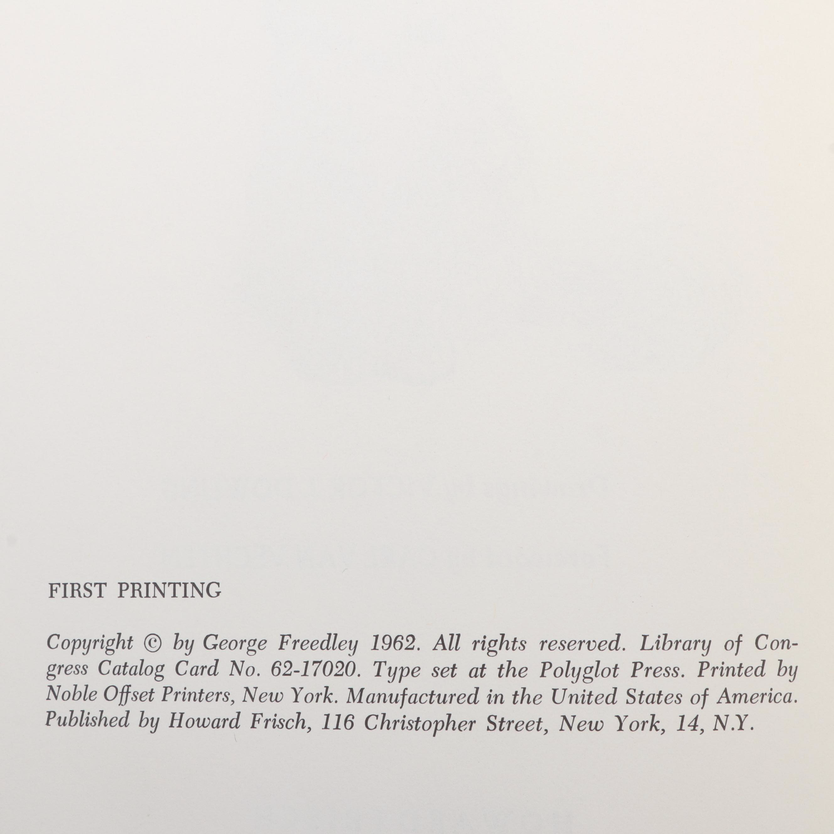 First Editions "Mr. Cat" and "More Mr. Cat" by George Freedley, Mid-20th Century