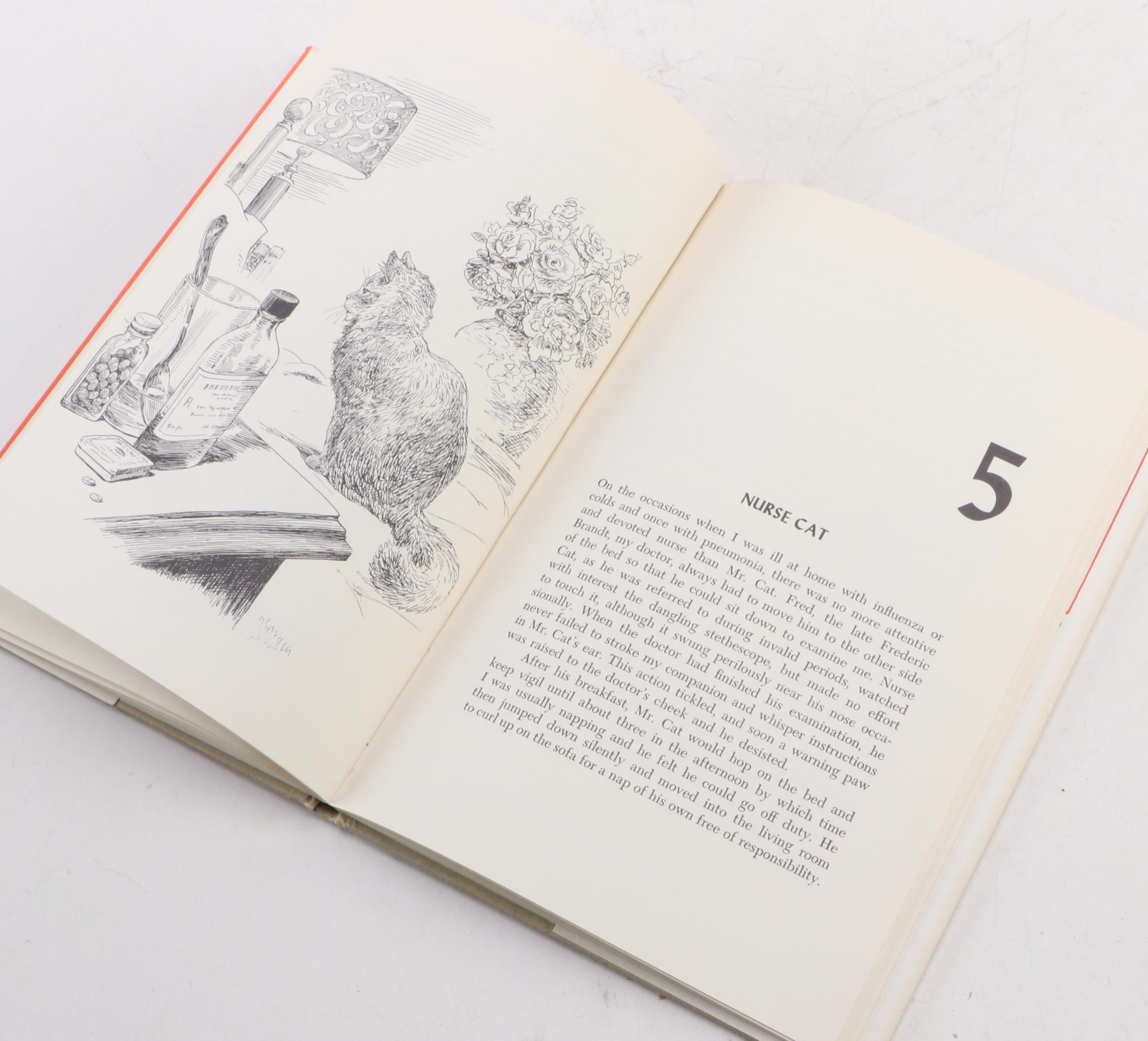 First Editions "Mr. Cat" and "More Mr. Cat" by George Freedley, Mid-20th Century