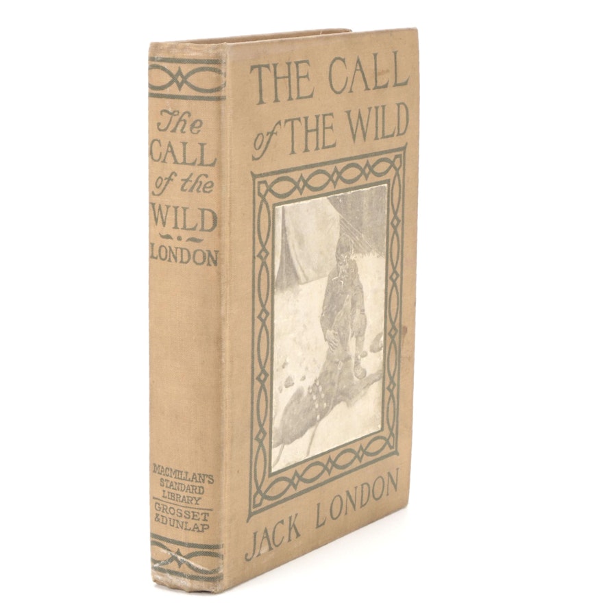 Illustrated "The Call of the Wild" New Edition by Jack London, 1914