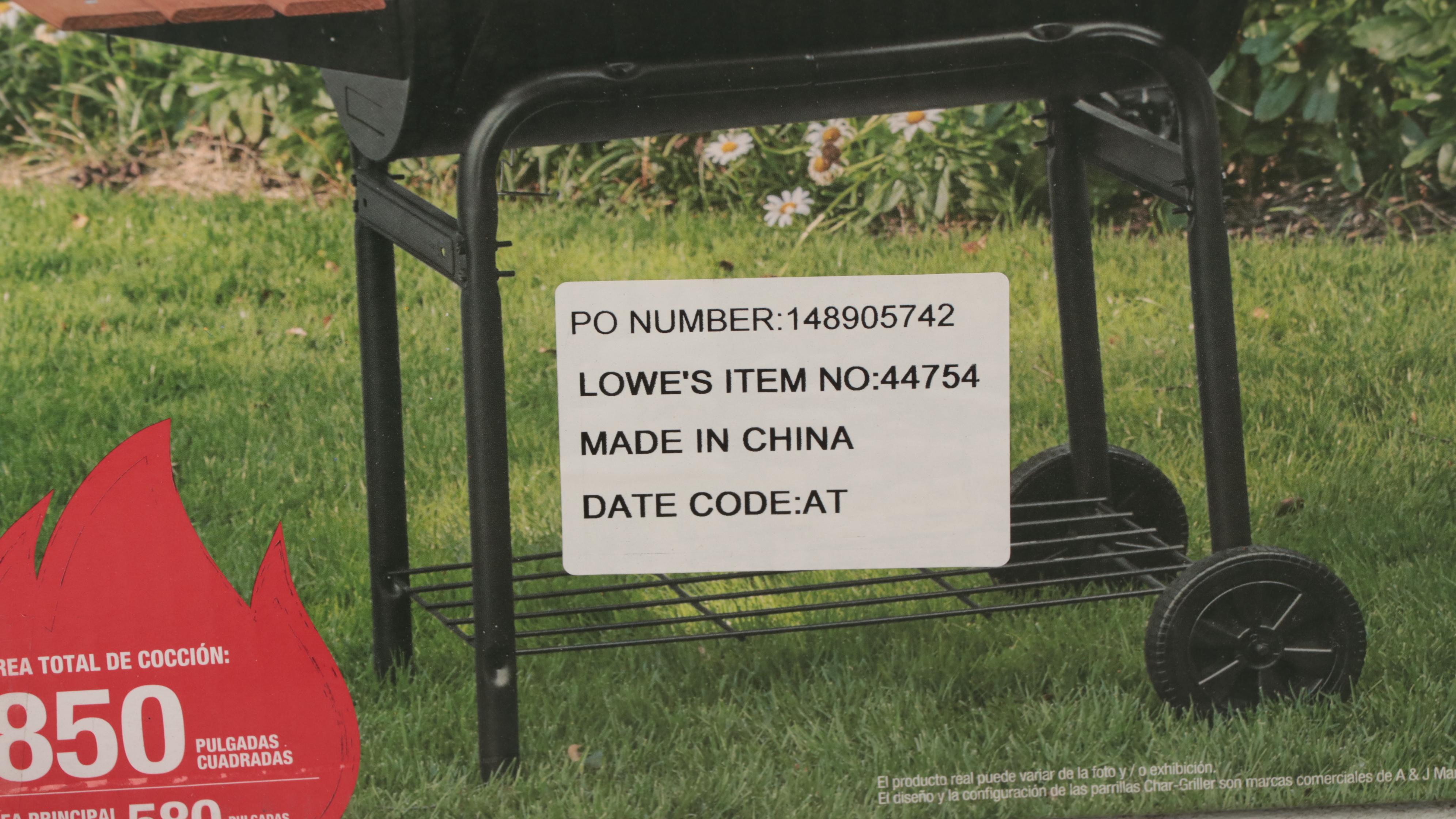 Char-Griller Super Pro Black Barrel Charcoal Grill