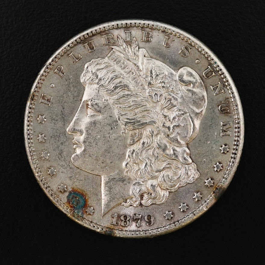 Better Date 2nd Reverse 1879-S Morgan Silver Dollar