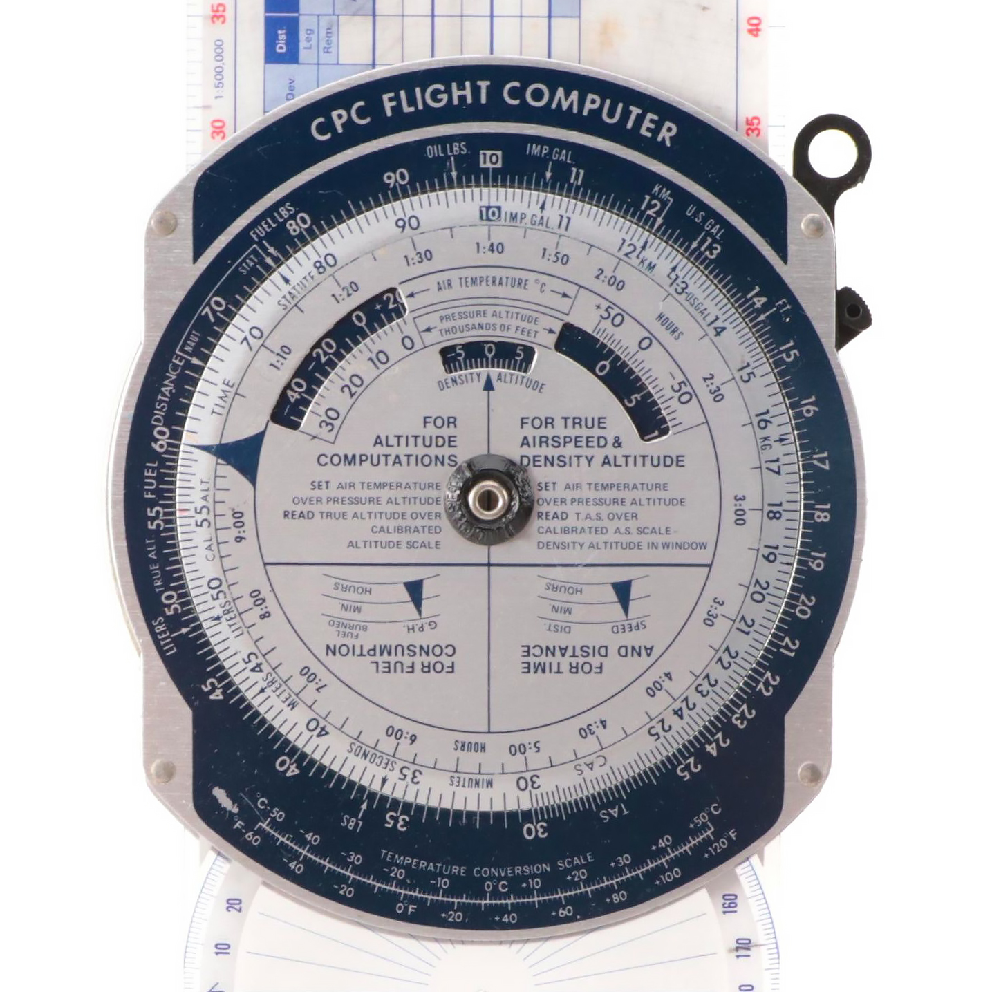 Cessna Slide Rule Style CPC Flight Aircraft Plotter Computer