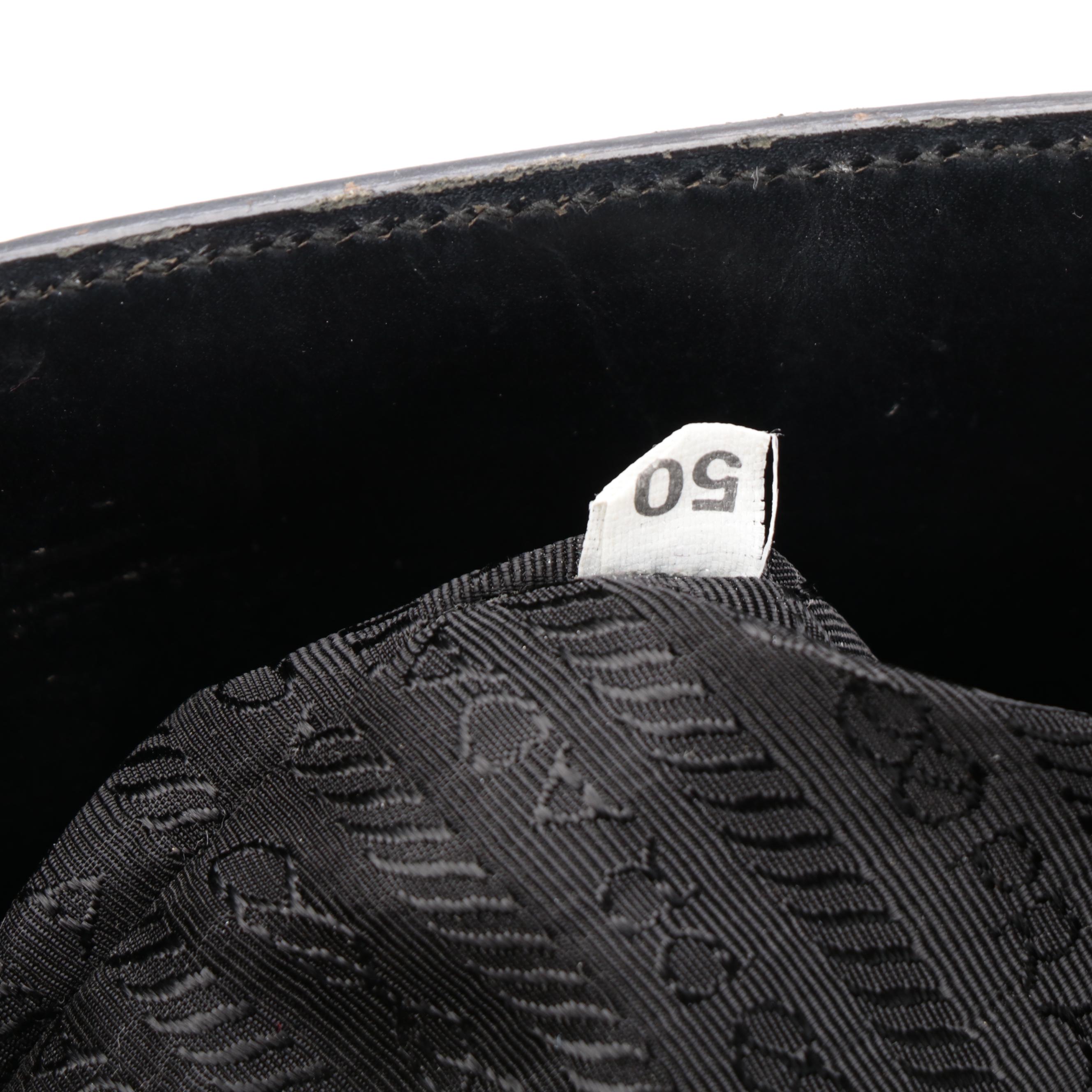 Prada Black Leather Shoulder Bag