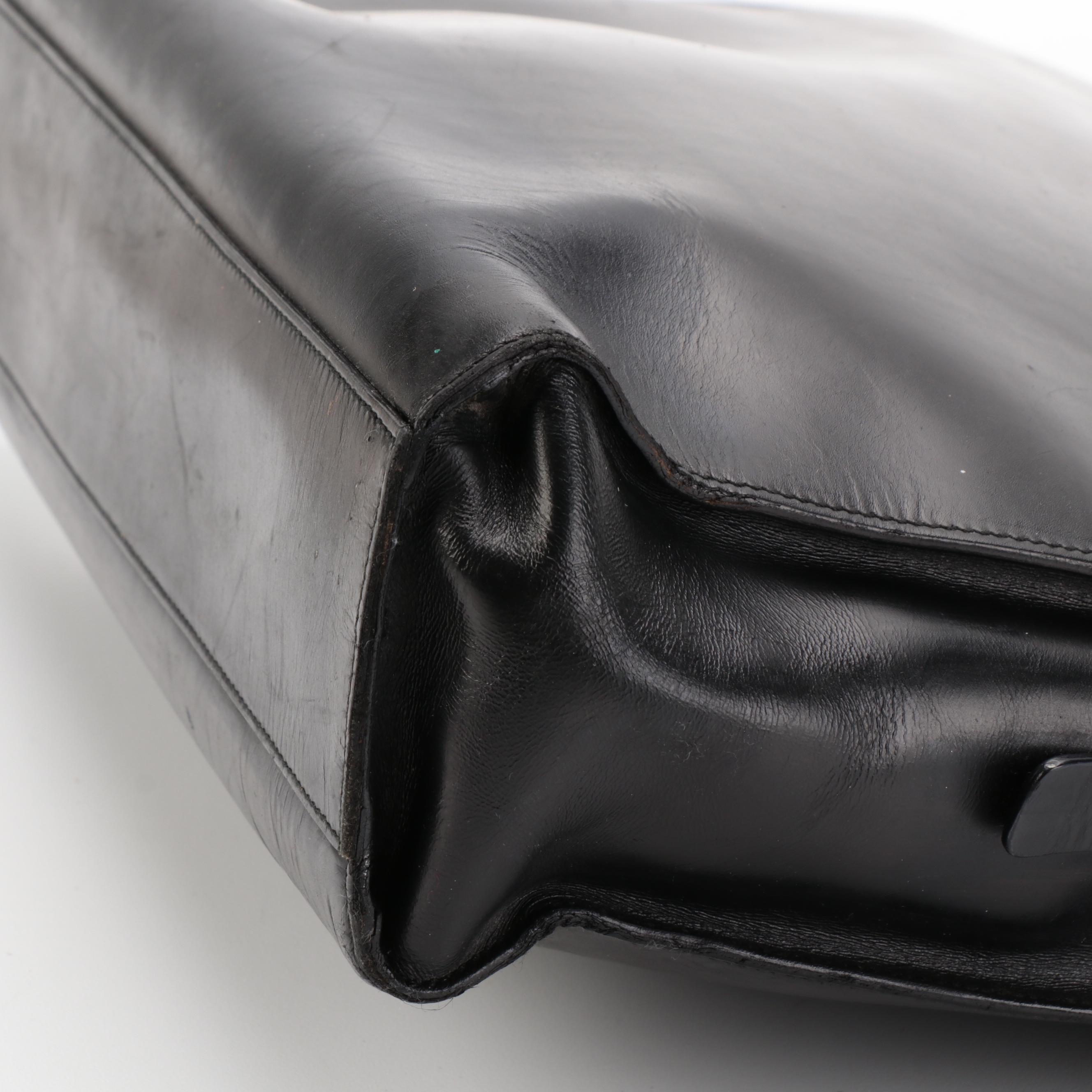 Prada Black Leather Shoulder Bag