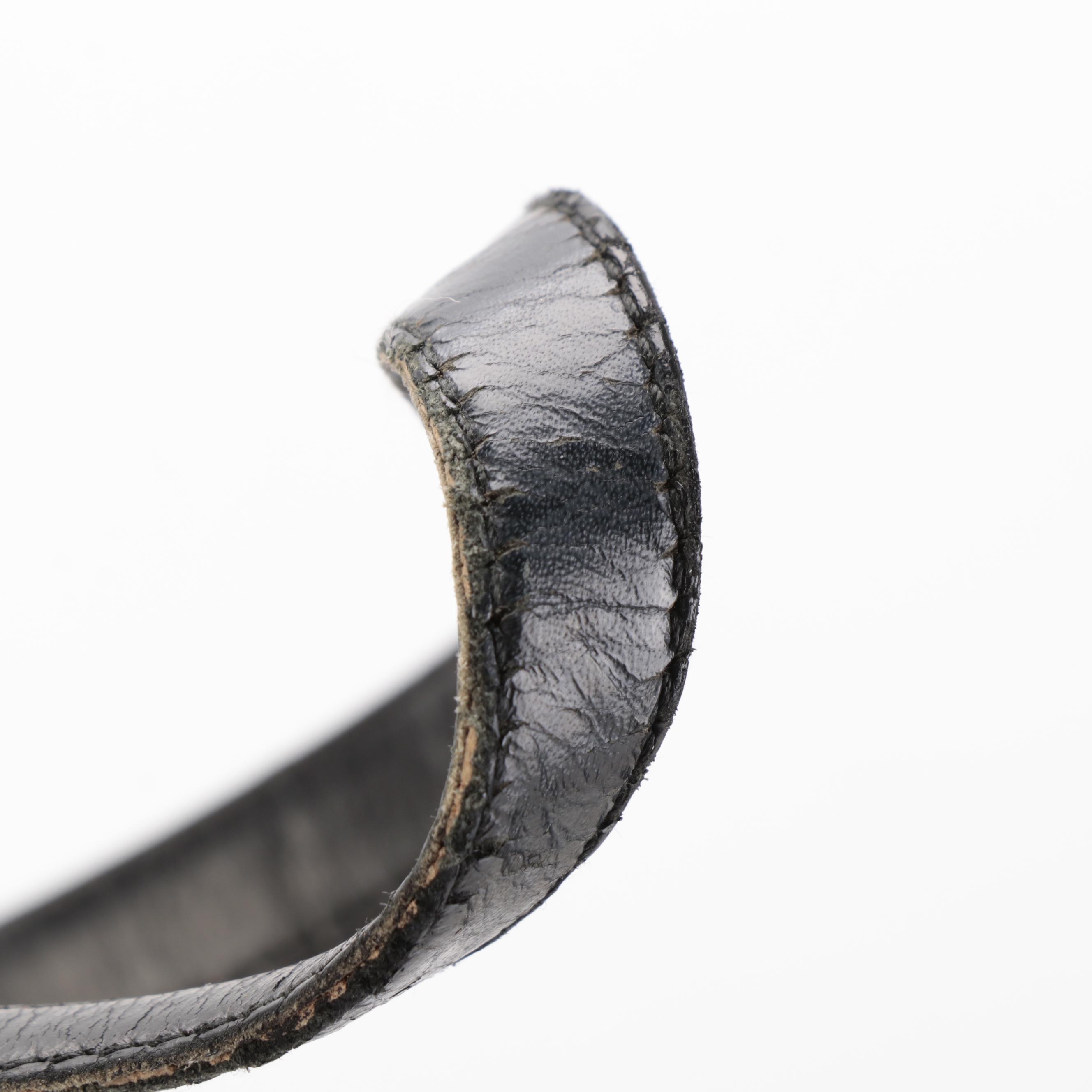 Prada Black Leather Shoulder Bag