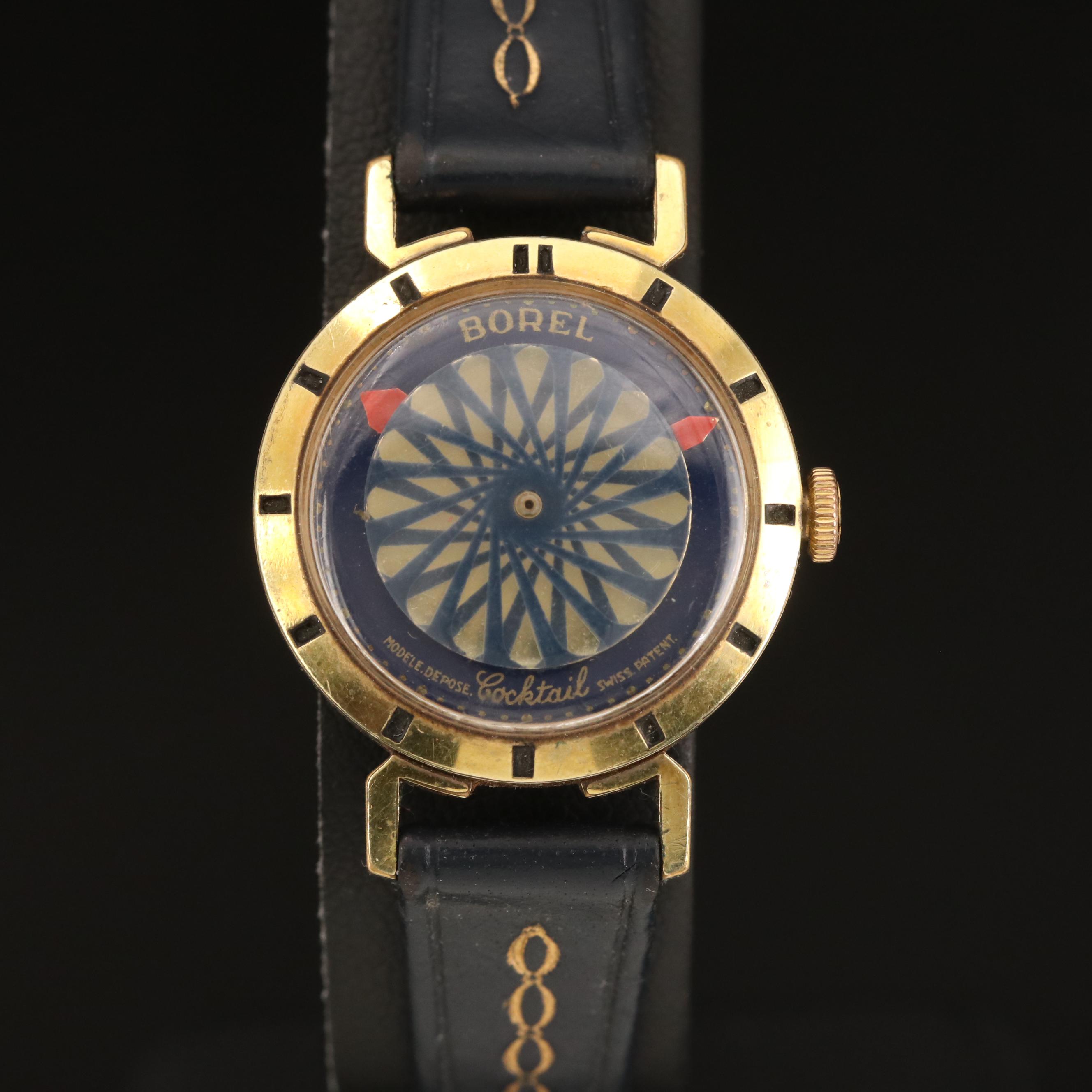 Vintage Borel Cocktail Kaleidoscope Watch