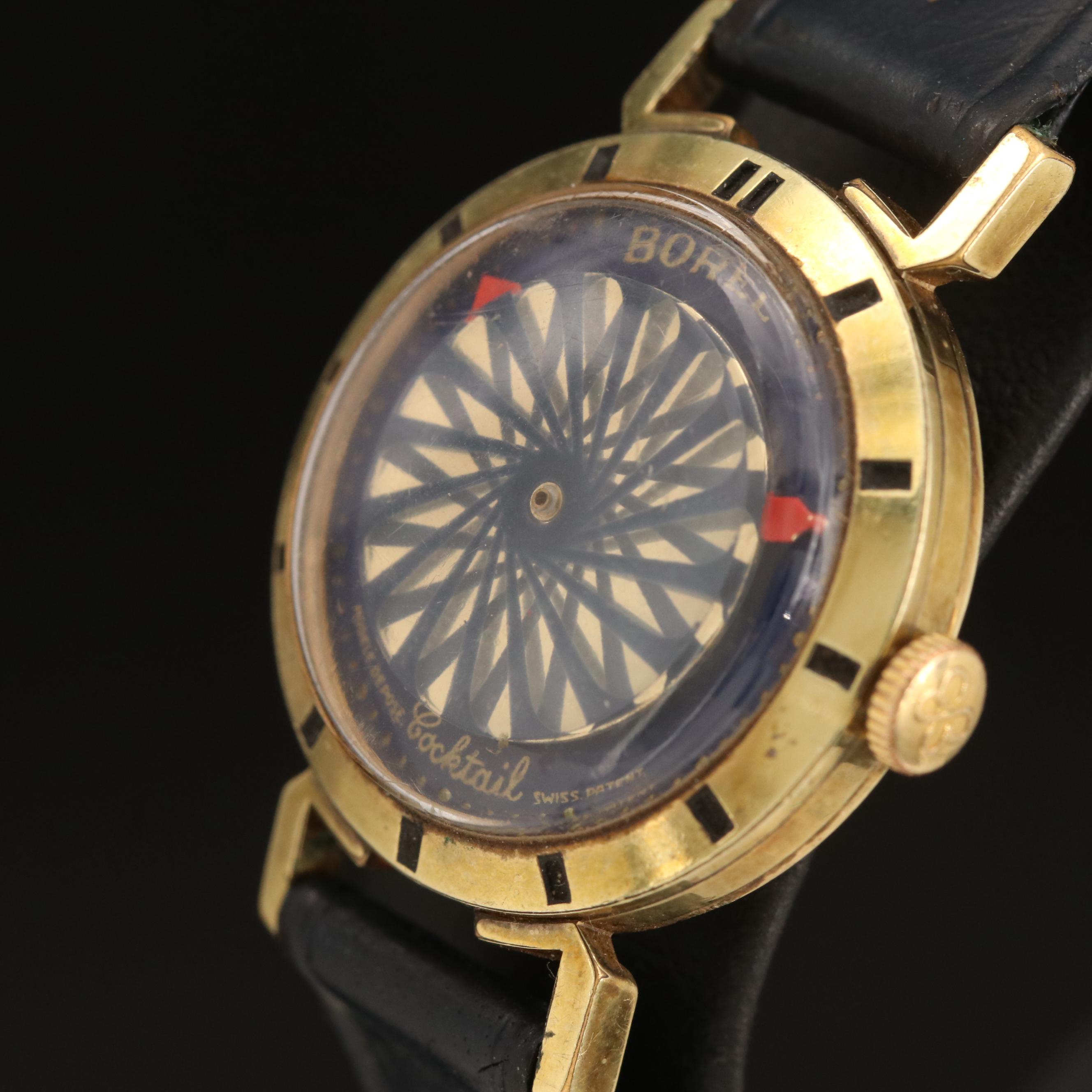 Vintage Borel Cocktail Kaleidoscope Watch