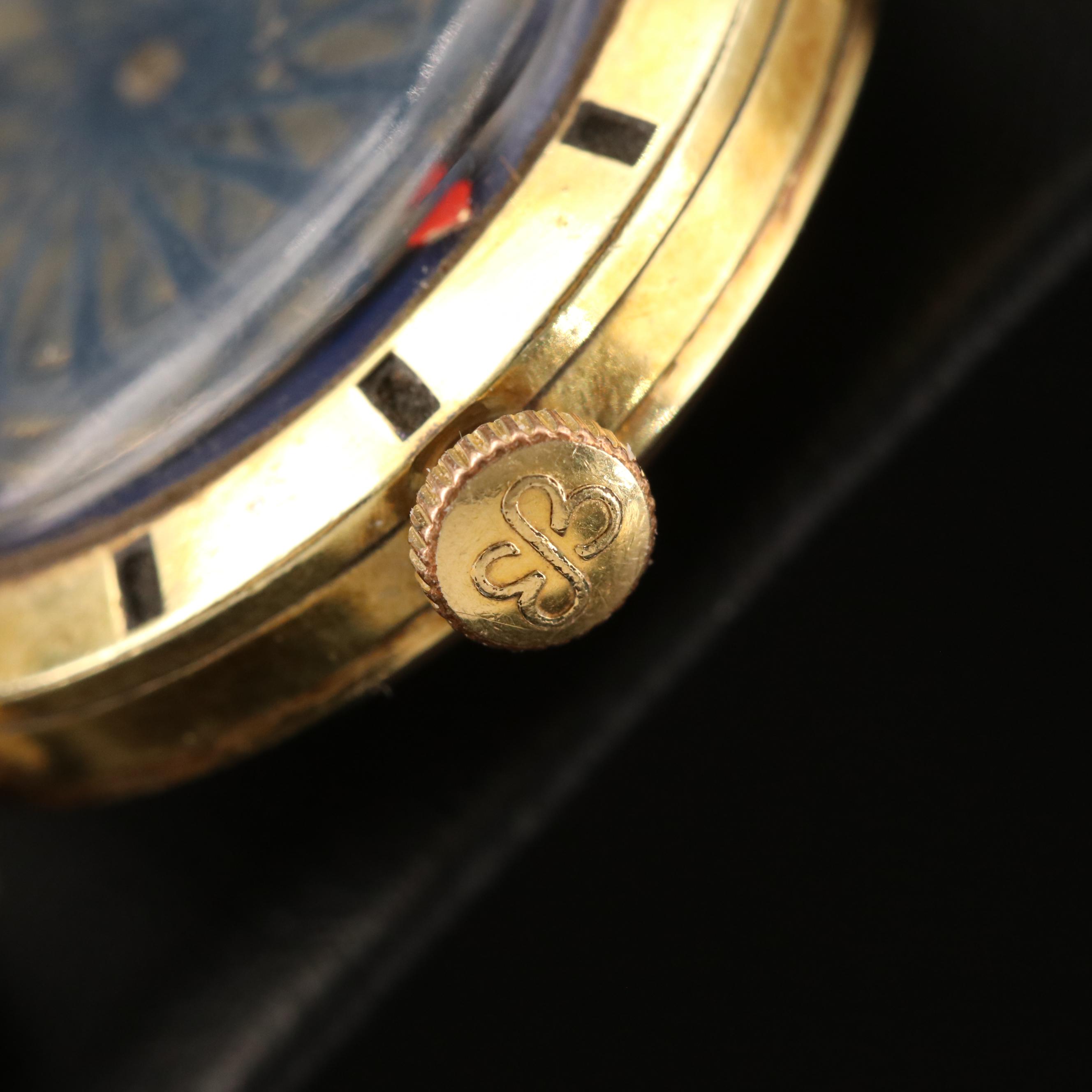 Vintage Borel Cocktail Kaleidoscope Watch