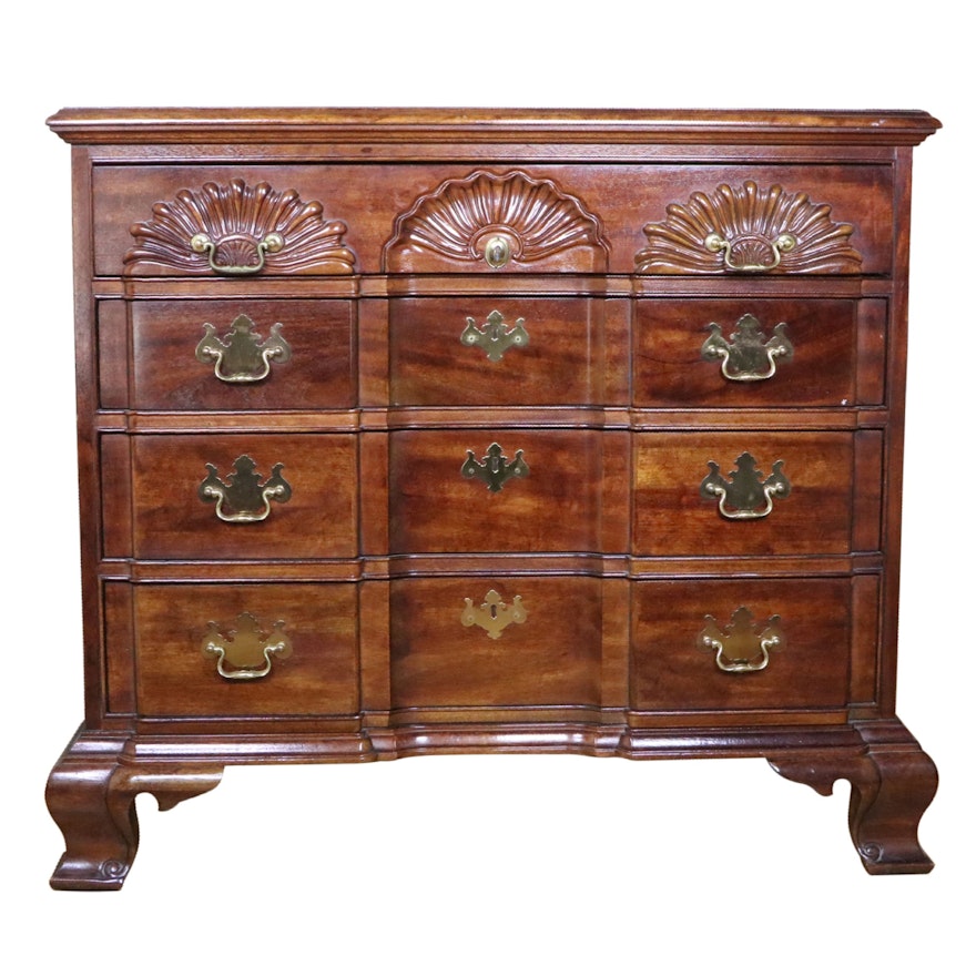 Thomasville "The Mahogany Collection" Block Front Chest of Drawers