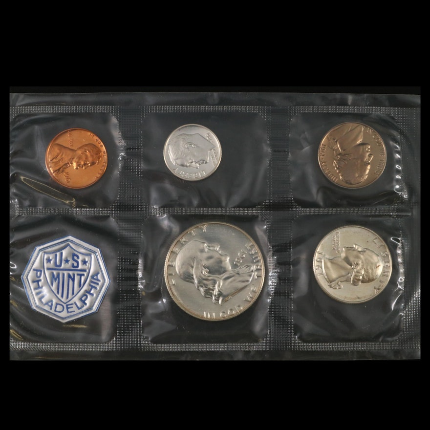 U.S. Mint Silver Proof Uncirculated Coin Sets, 1961–1964