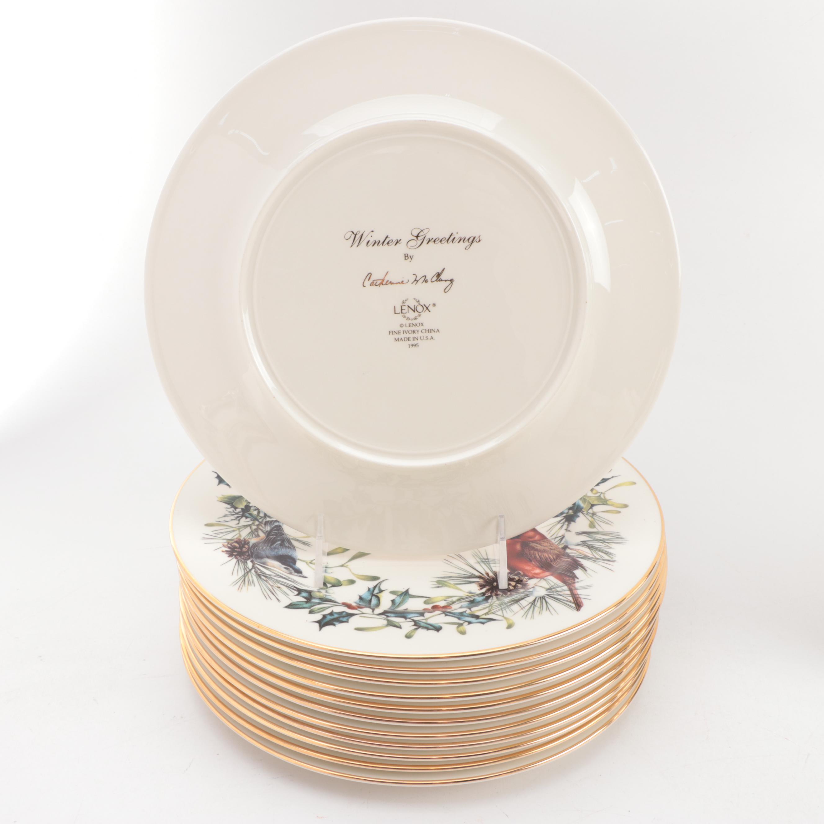Lenox "Winter Greetings" Bone China Dinnerware