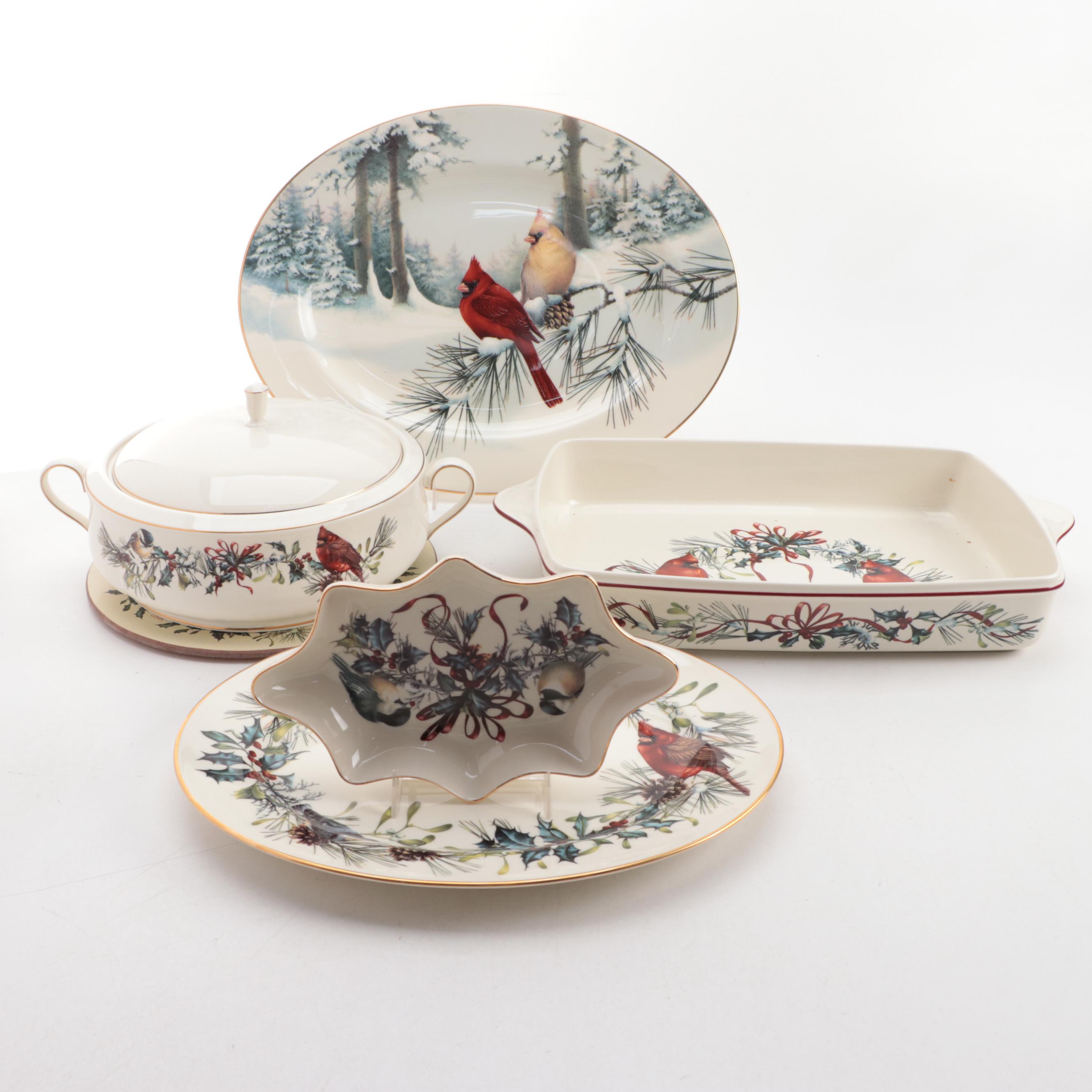 Lenox "Winter Greetings" Bone China Dinnerware
