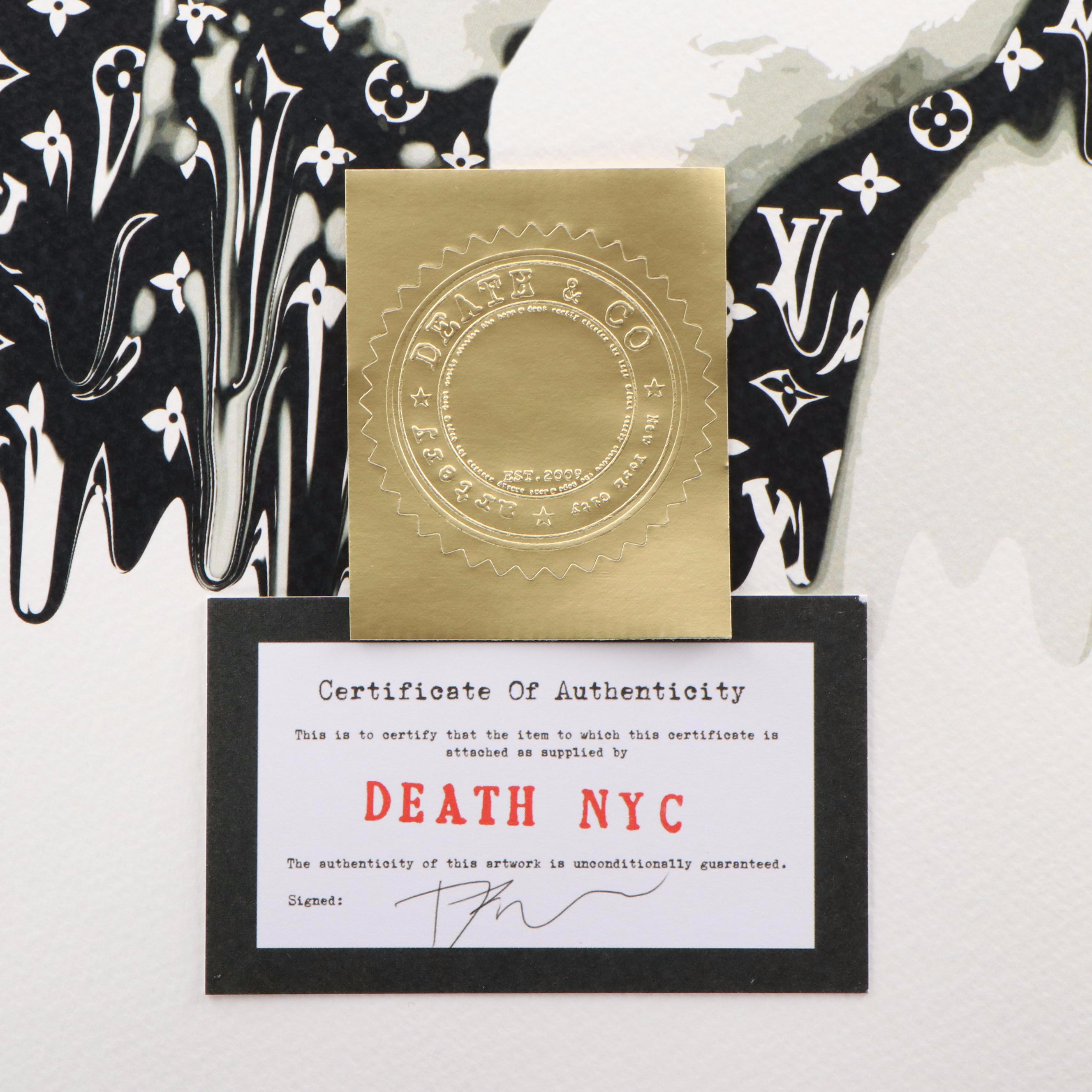 Death NYC Pop Art Graphic Print of Audrey Hepburn, 2020