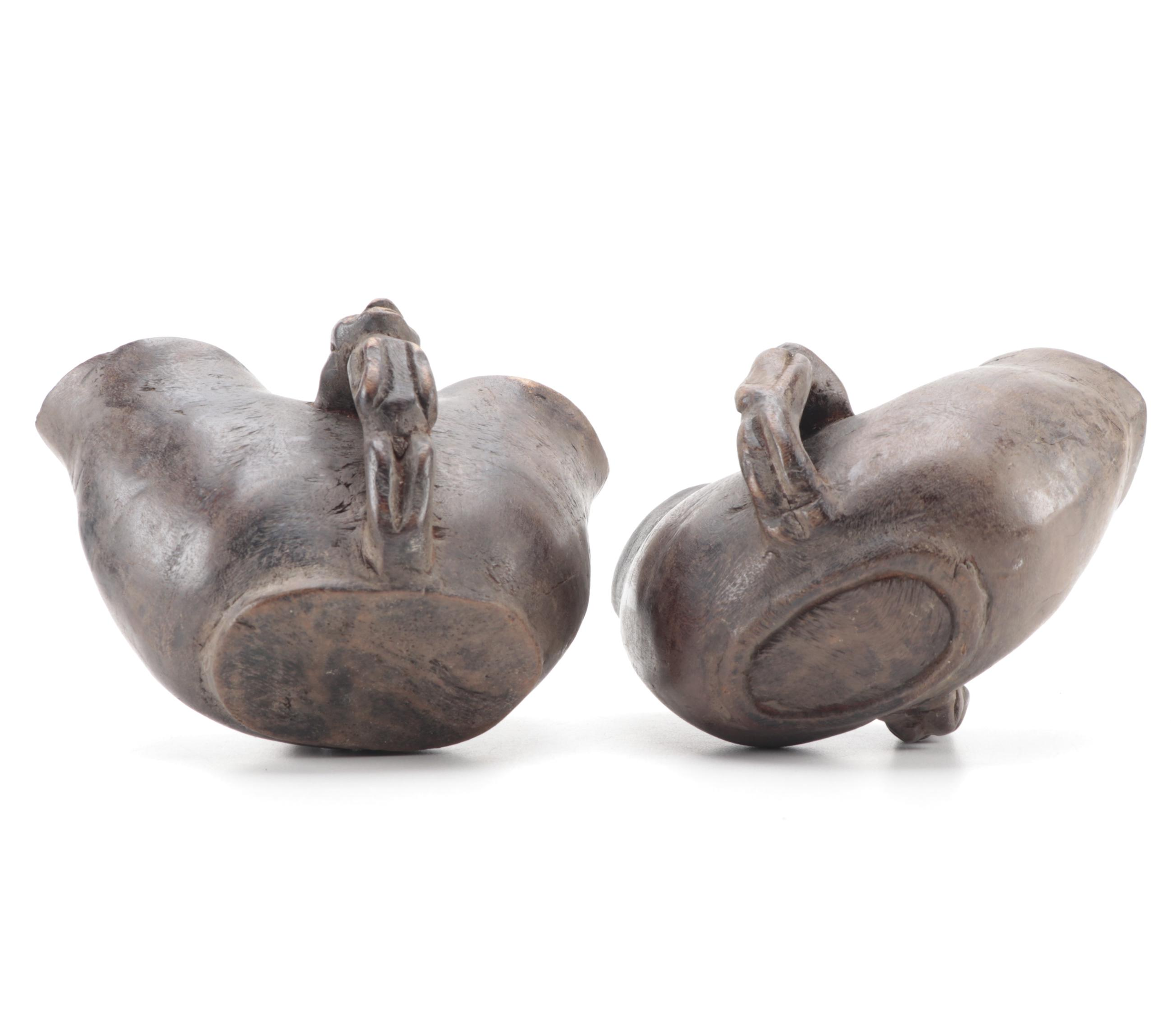 Suku/Yaka Style Cups and Papuan Inspired Figure