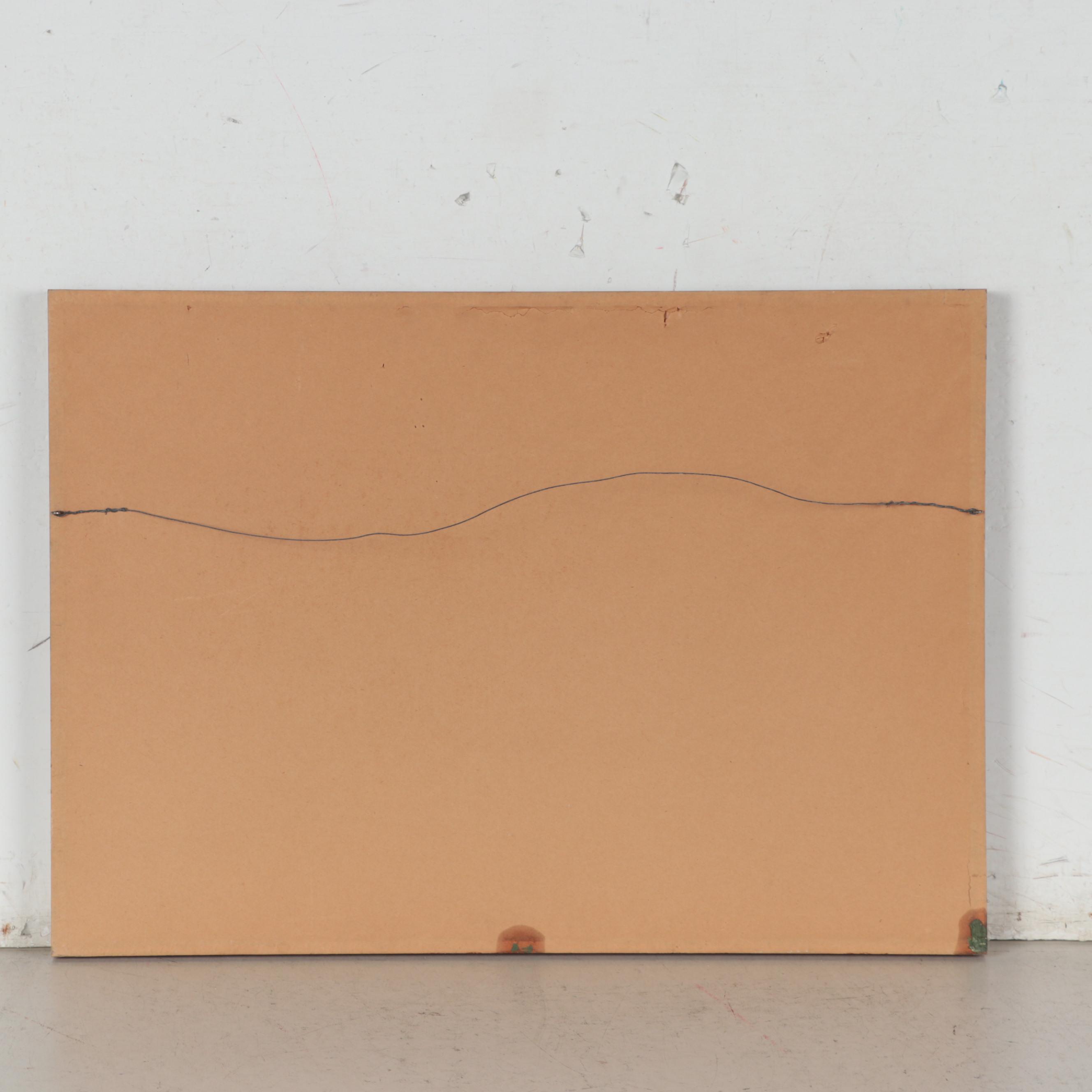 Jack O'Hara Watercolor Painting of Hunting Scene, Late 20th Century