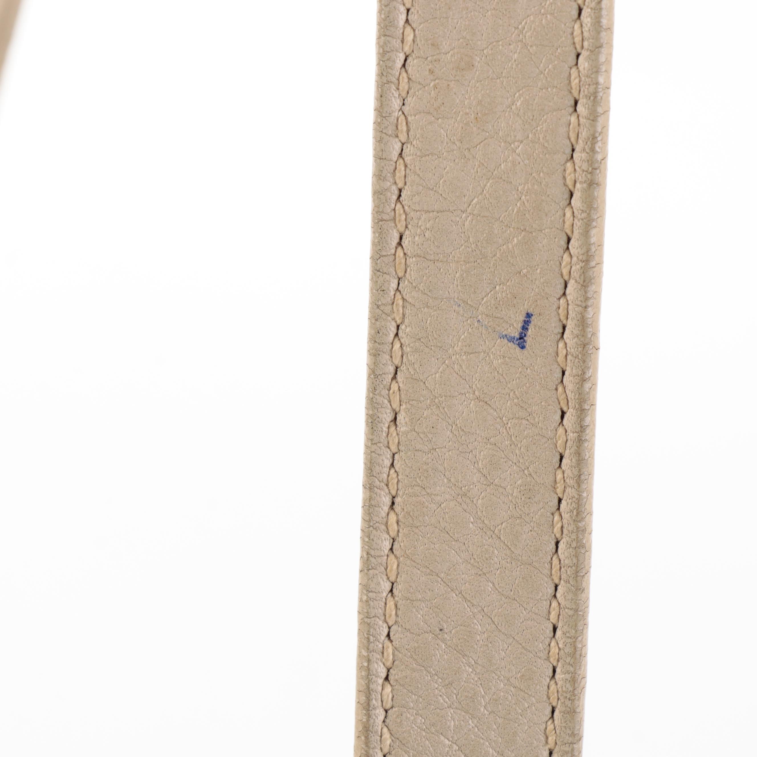 Prada Tote Bag in Pebbled Leather with Detachable Shoulder Strap