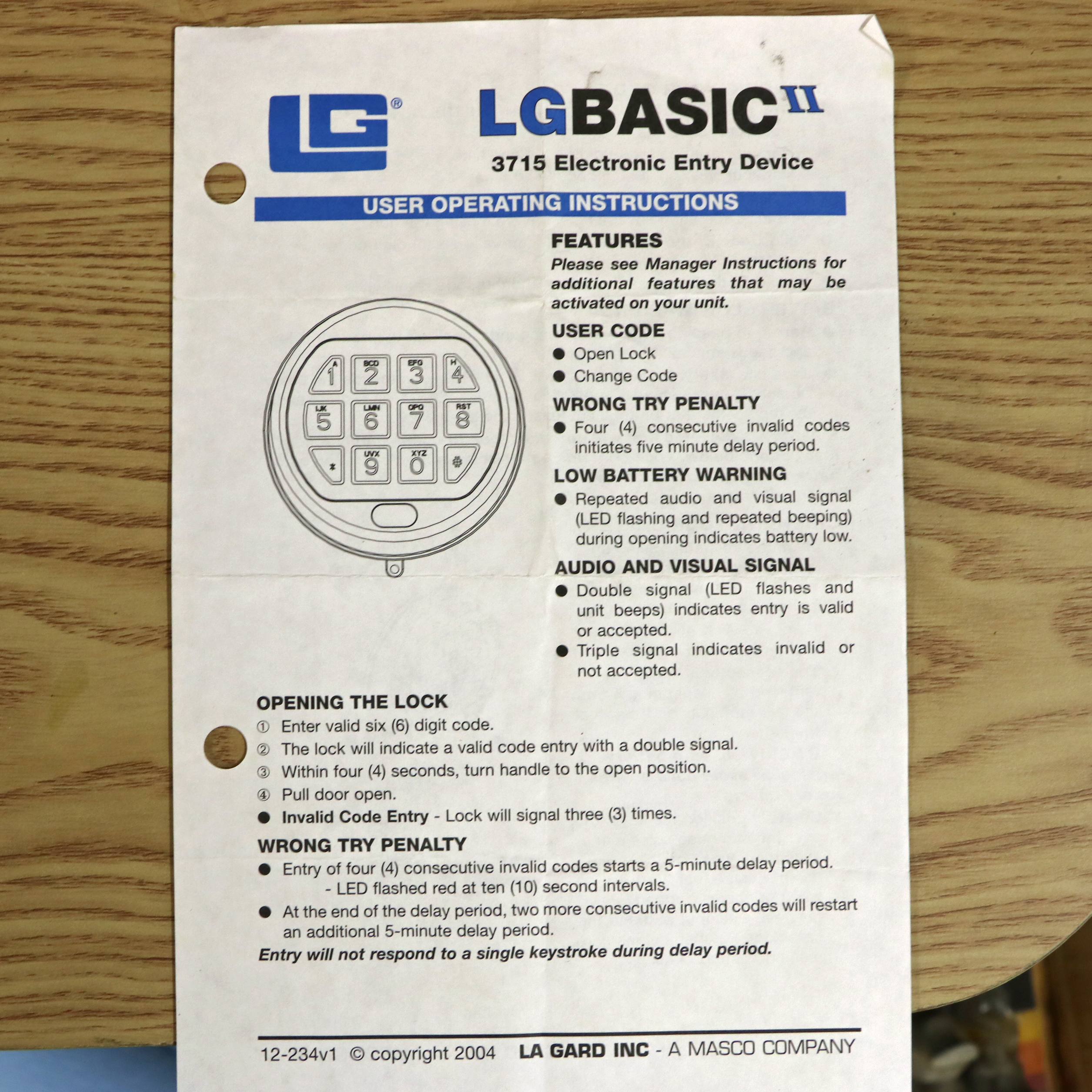 RedHead 9L60 Fire-Resistant Long Gun Safe with La Gard Digital Electronic Lock