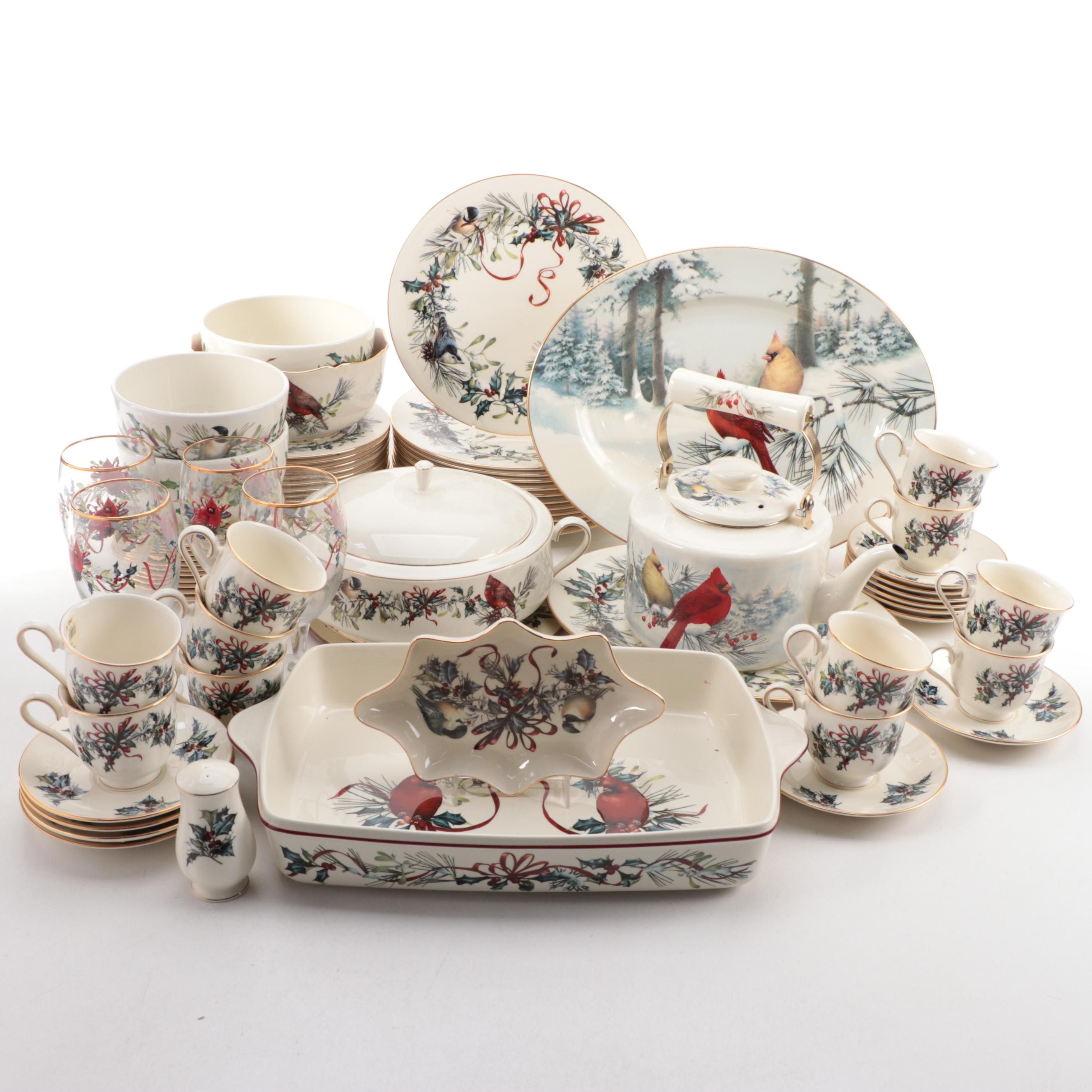 Lenox "Winter Greetings" Bone China Dinnerware