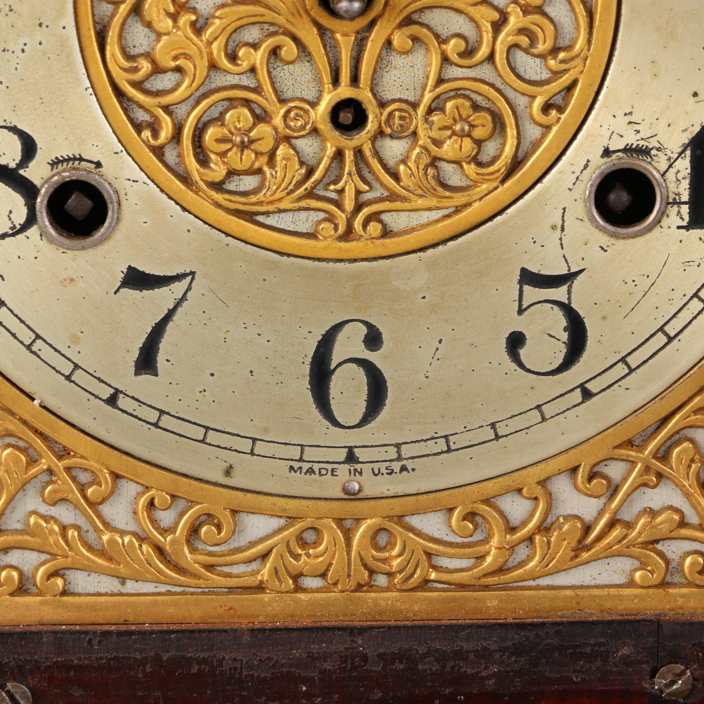 Seth Thomas Clock Co. Mahogany Mantle Clock, Early 20th Century