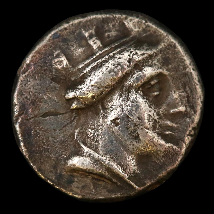 Pontos of Amisos Turkey AR Reduced Siglos Hemidrachm, 300-125 B.C.