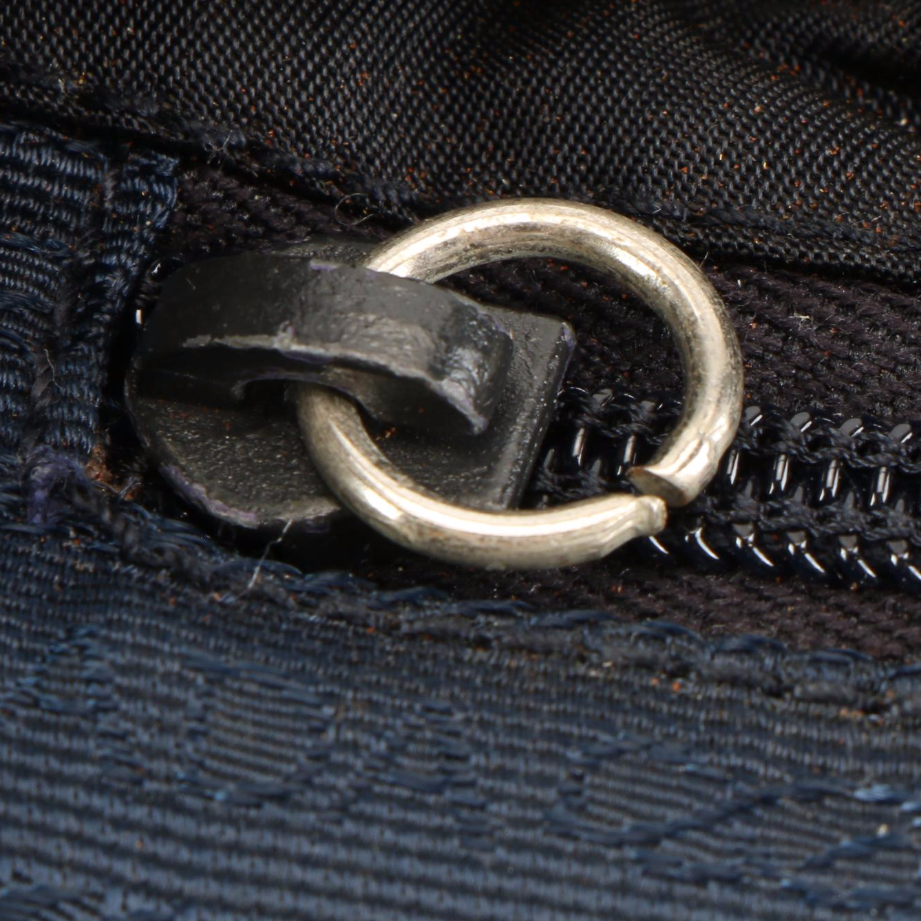 Prada Double Pocket Backpack Bag B8491 in Nylon and Leather