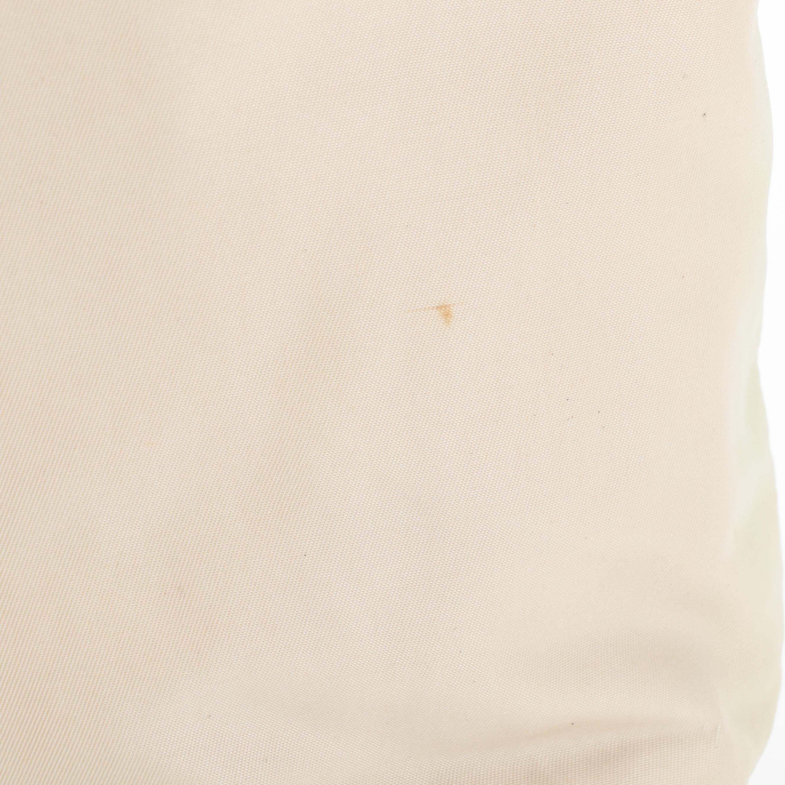 Prada Light Beige Nylon Handbag