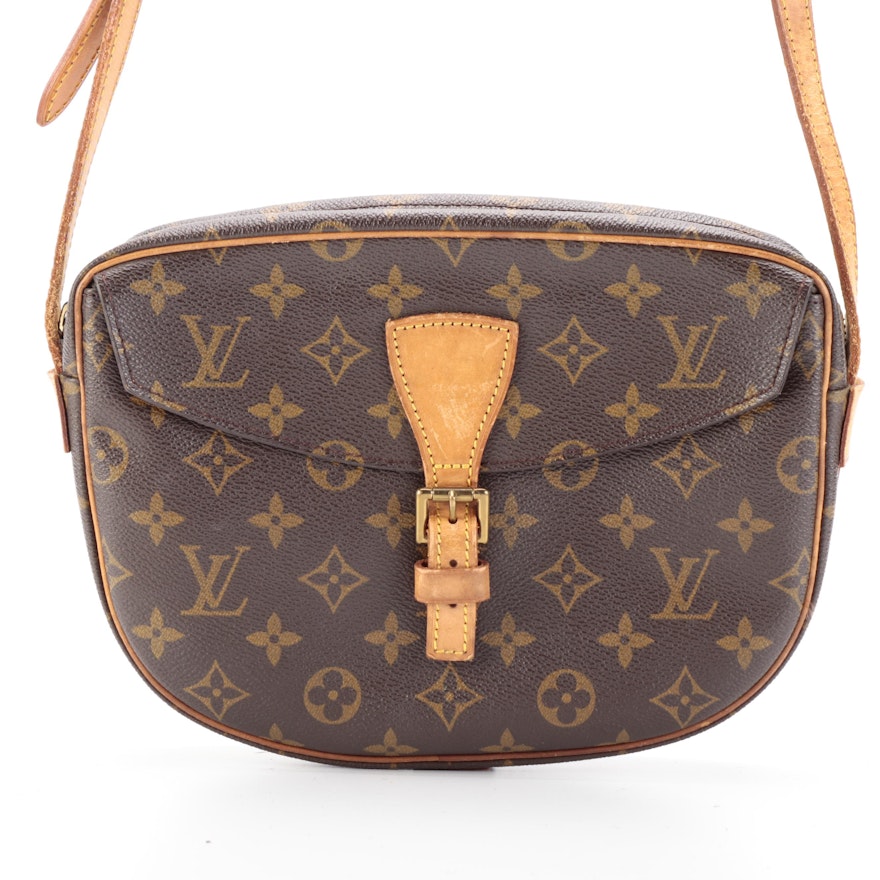 Louis Vuitton Jeune Fille MM in Monogram Canvas and Vachetta Leather