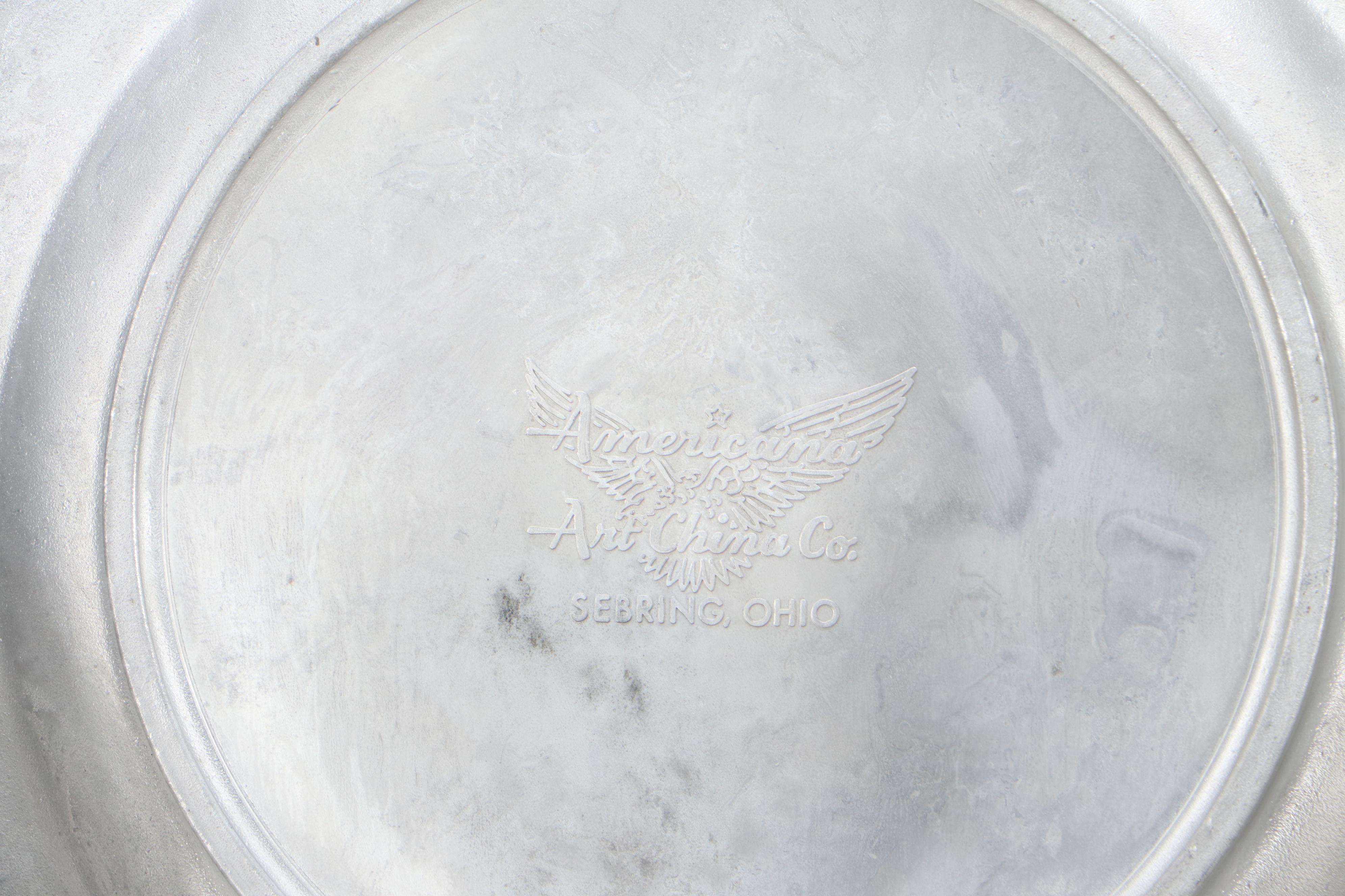 Wilton-Columbia and Other Pewter Collector Plates