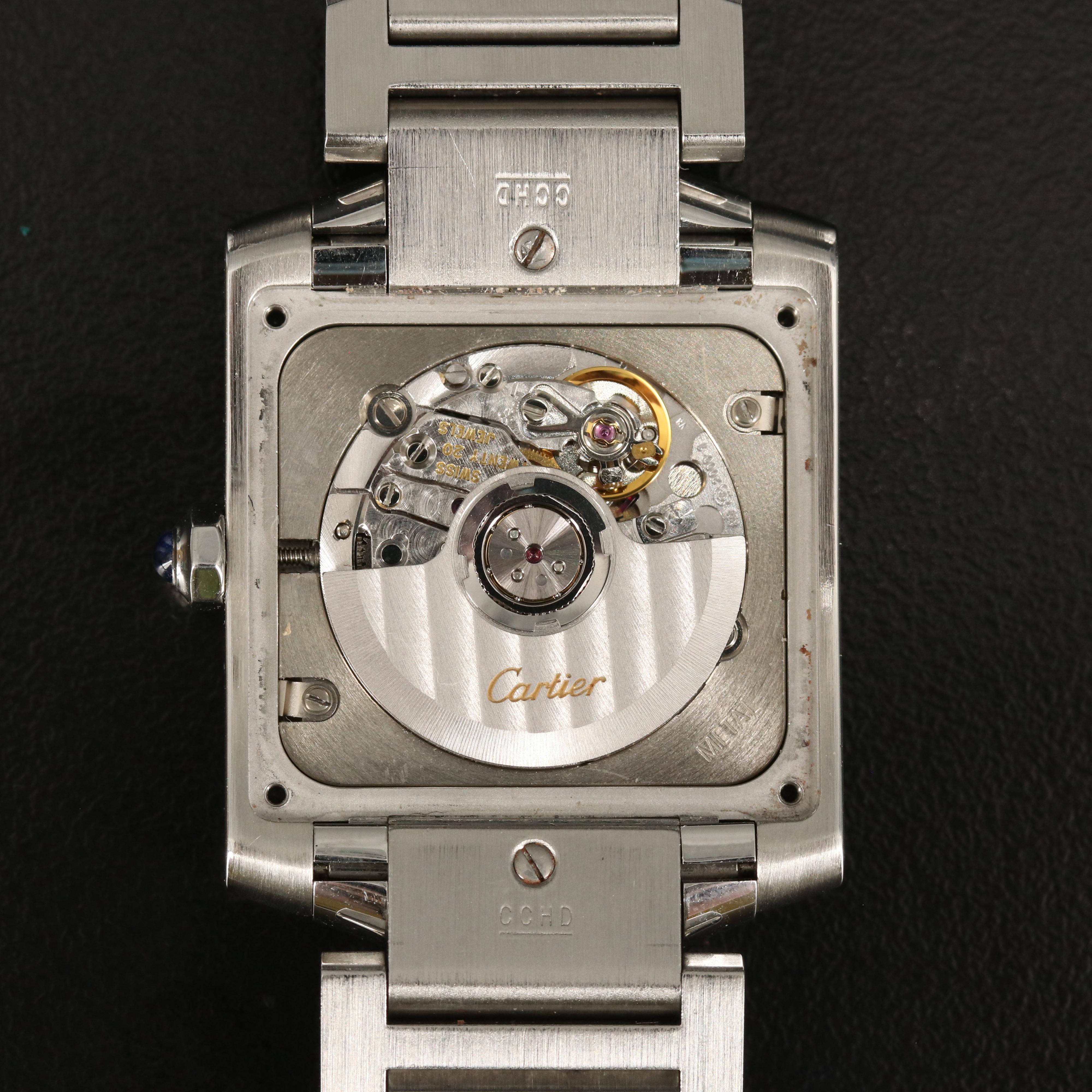 Cartier Tank Francaise Stainless Steel Automatic Watch