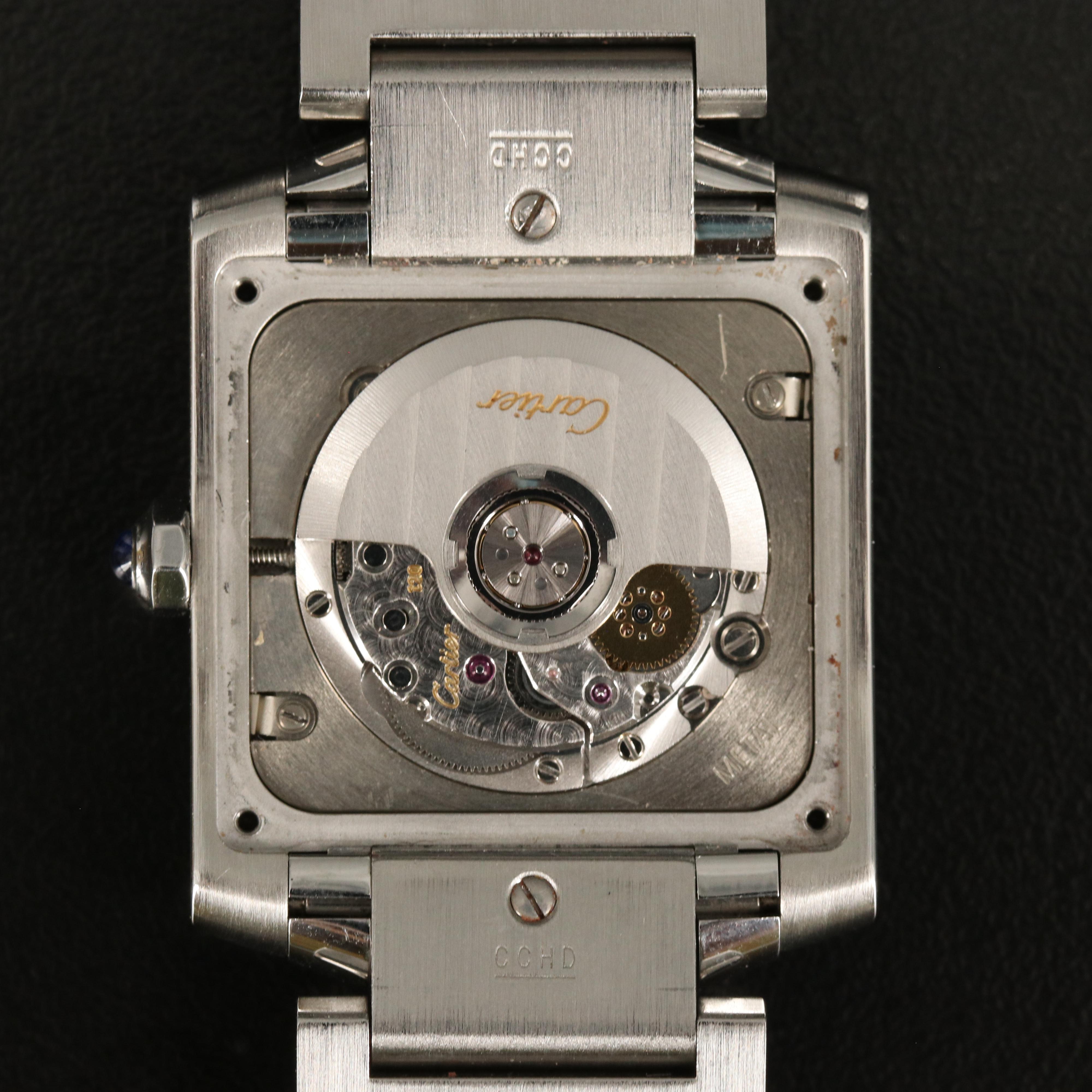 Cartier Tank Francaise Stainless Steel Automatic Watch