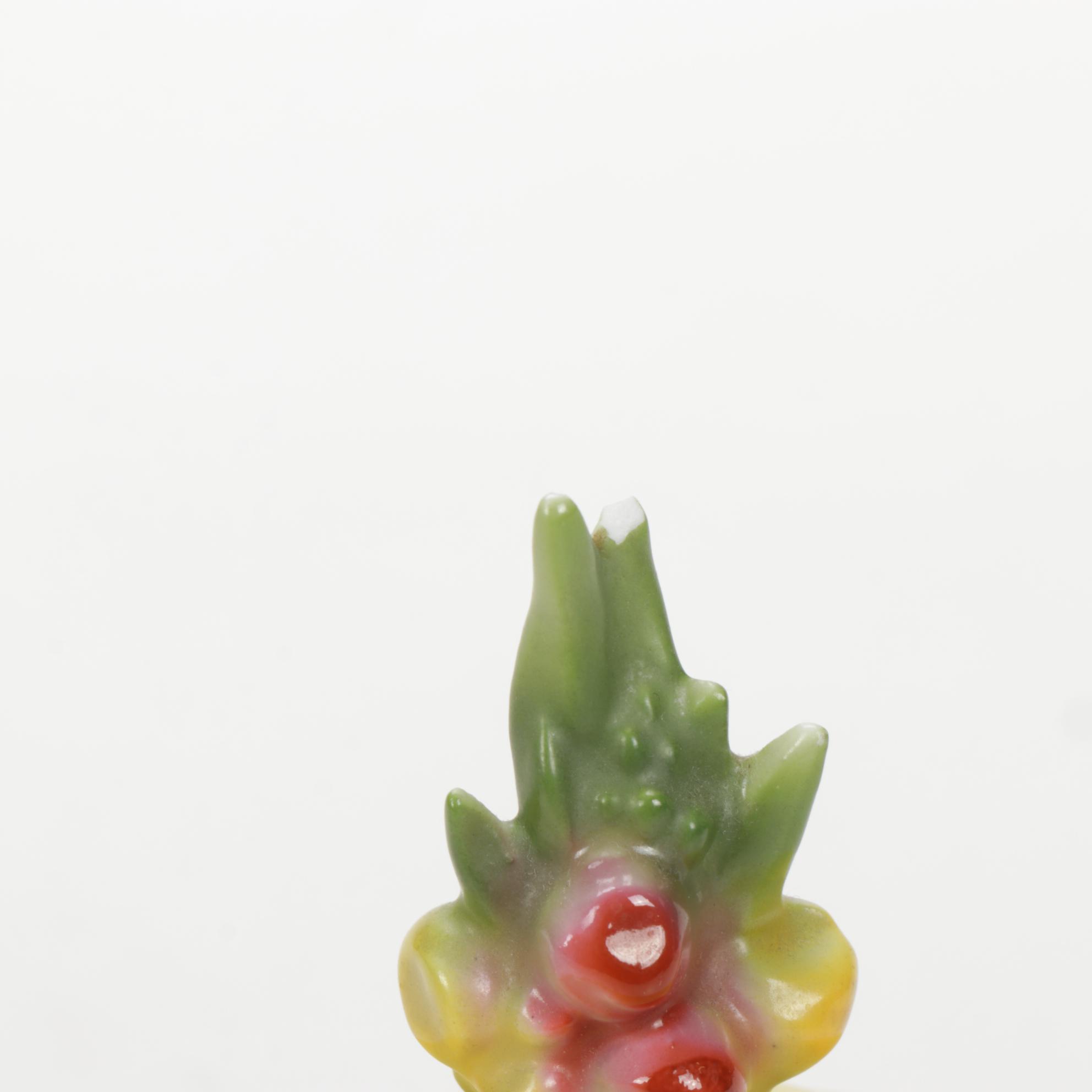 German Porcelain Dresser Jars, Early to Mid 20th Century