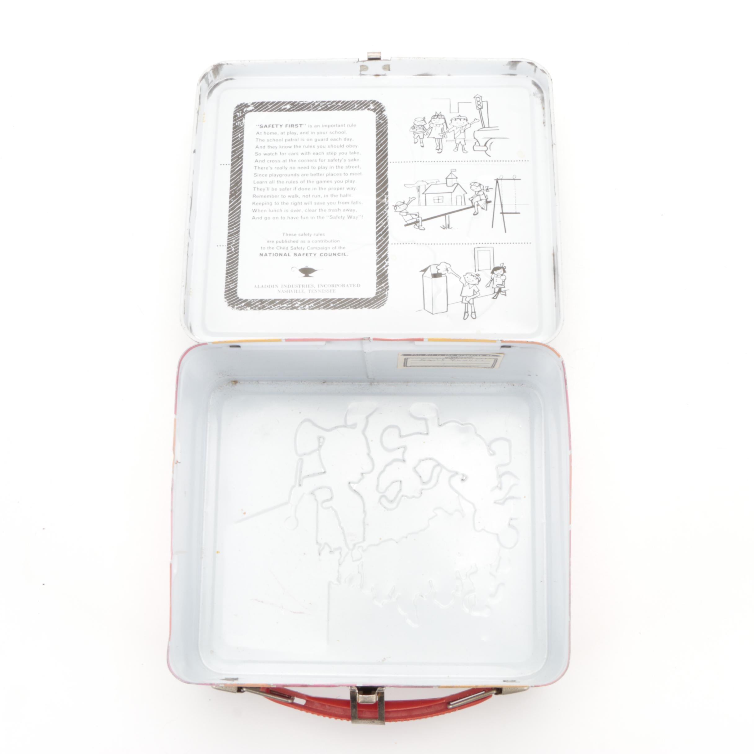 Aladdin Industries "Disney on Parade" Lunchbox, Vintage
