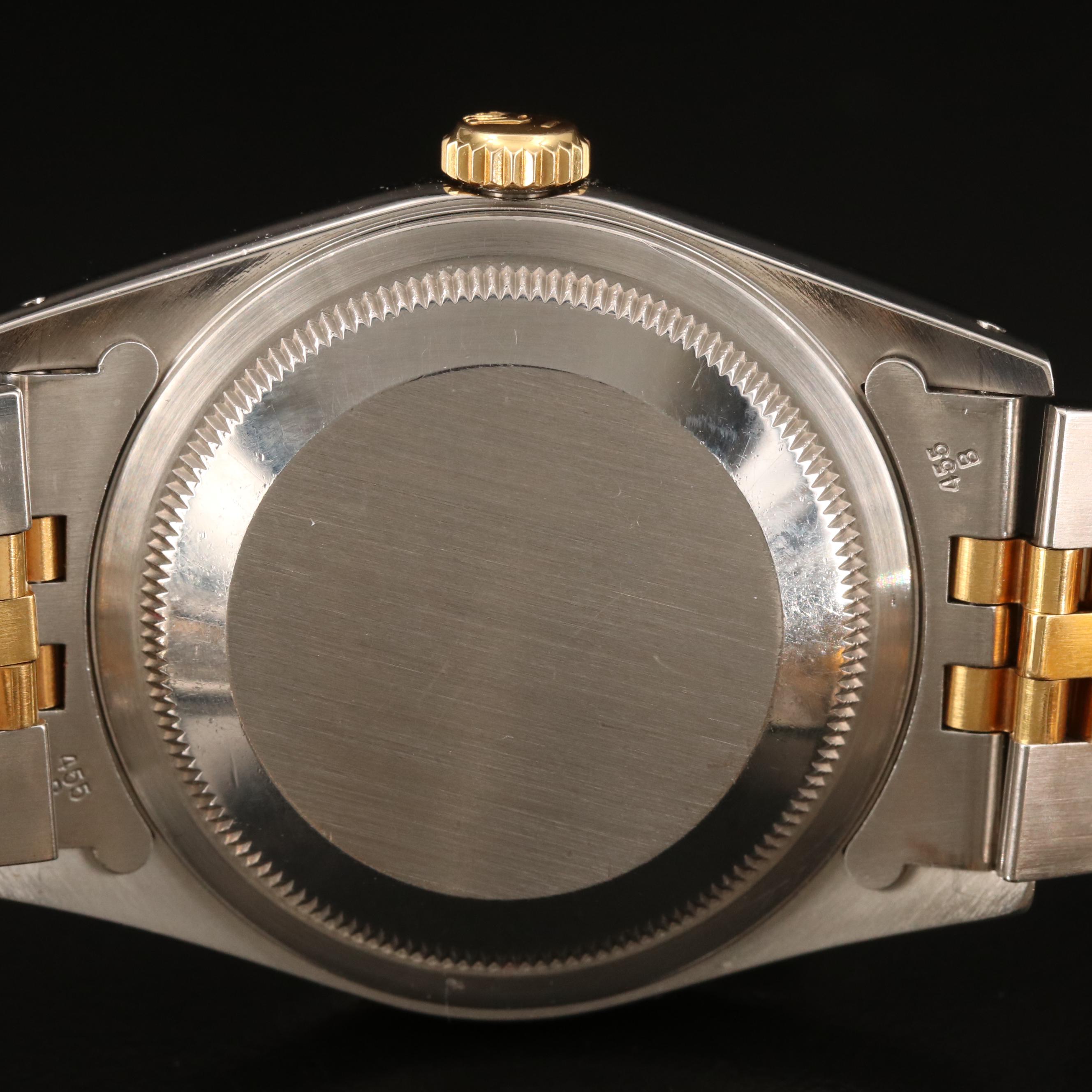 1988 Rolex Datejust 16233 18K Gold and Stainless Steel Automatic Watch