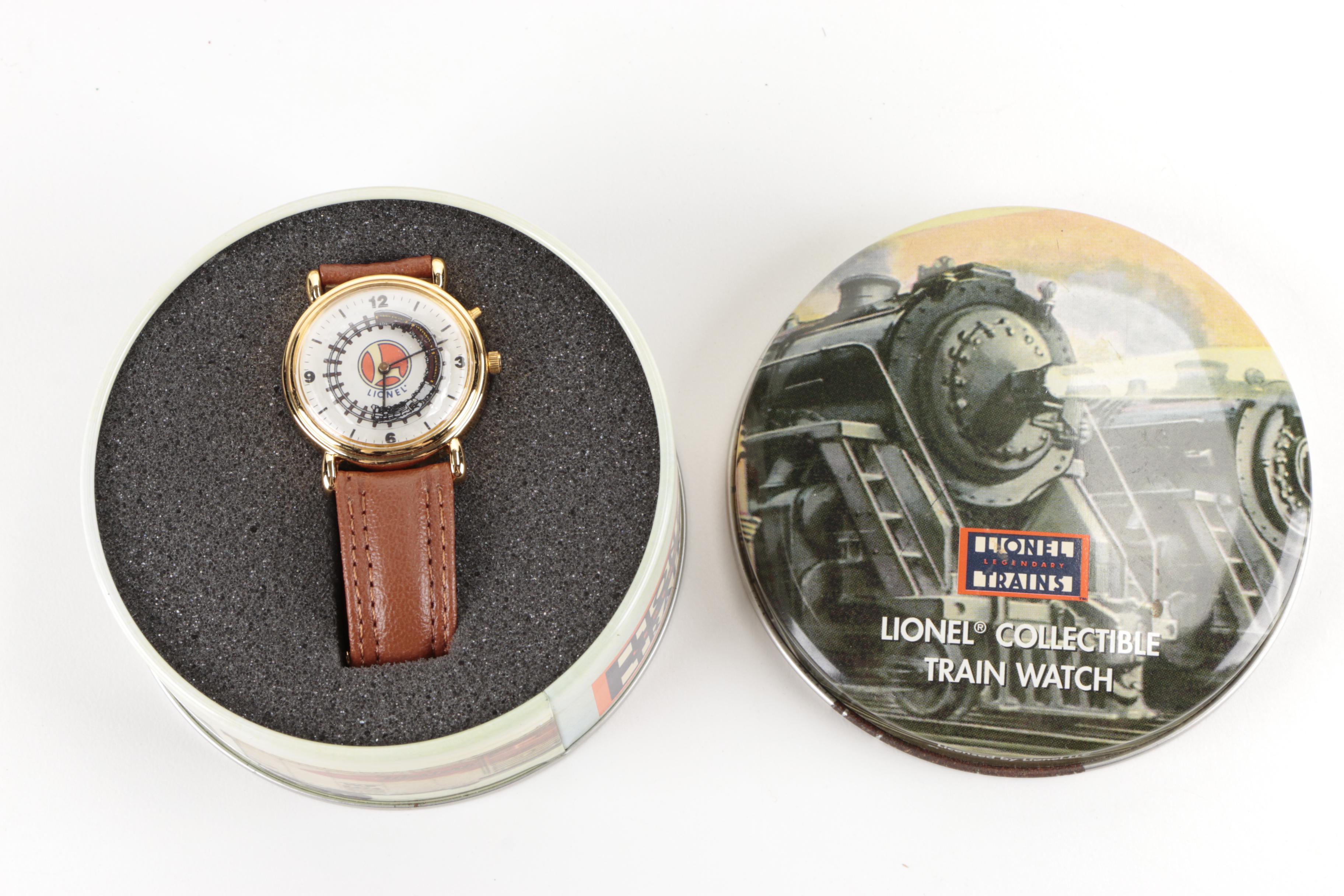 Maisto Motorcycle Model, Lionel Train Wrist Watch, Rumpke Model Truck, T-Shirt