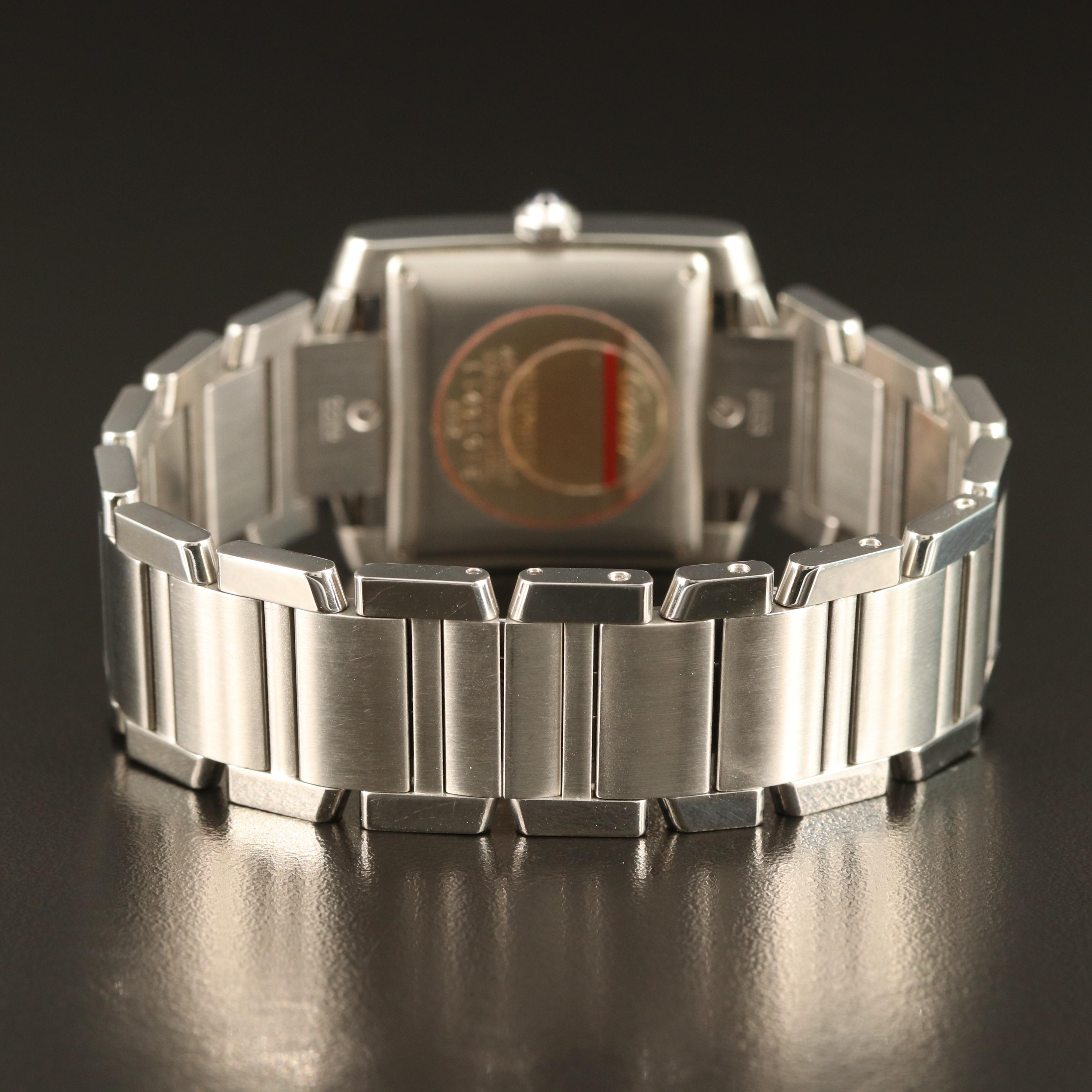 Cartier Tank Francaise Stainless Steel Automatic Watch