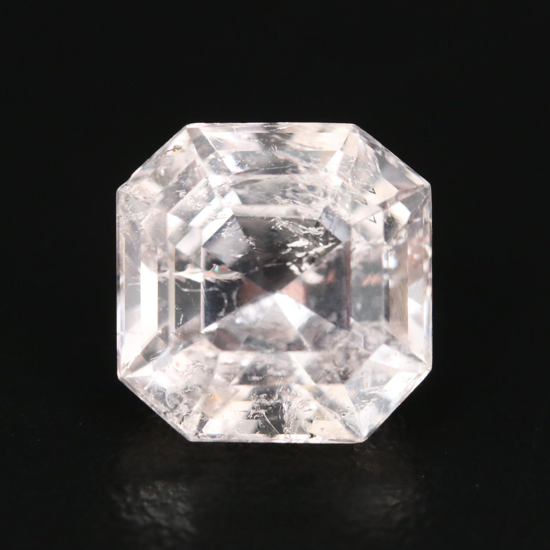 Loose 5.64 CT Octagonal Faceted Morganite