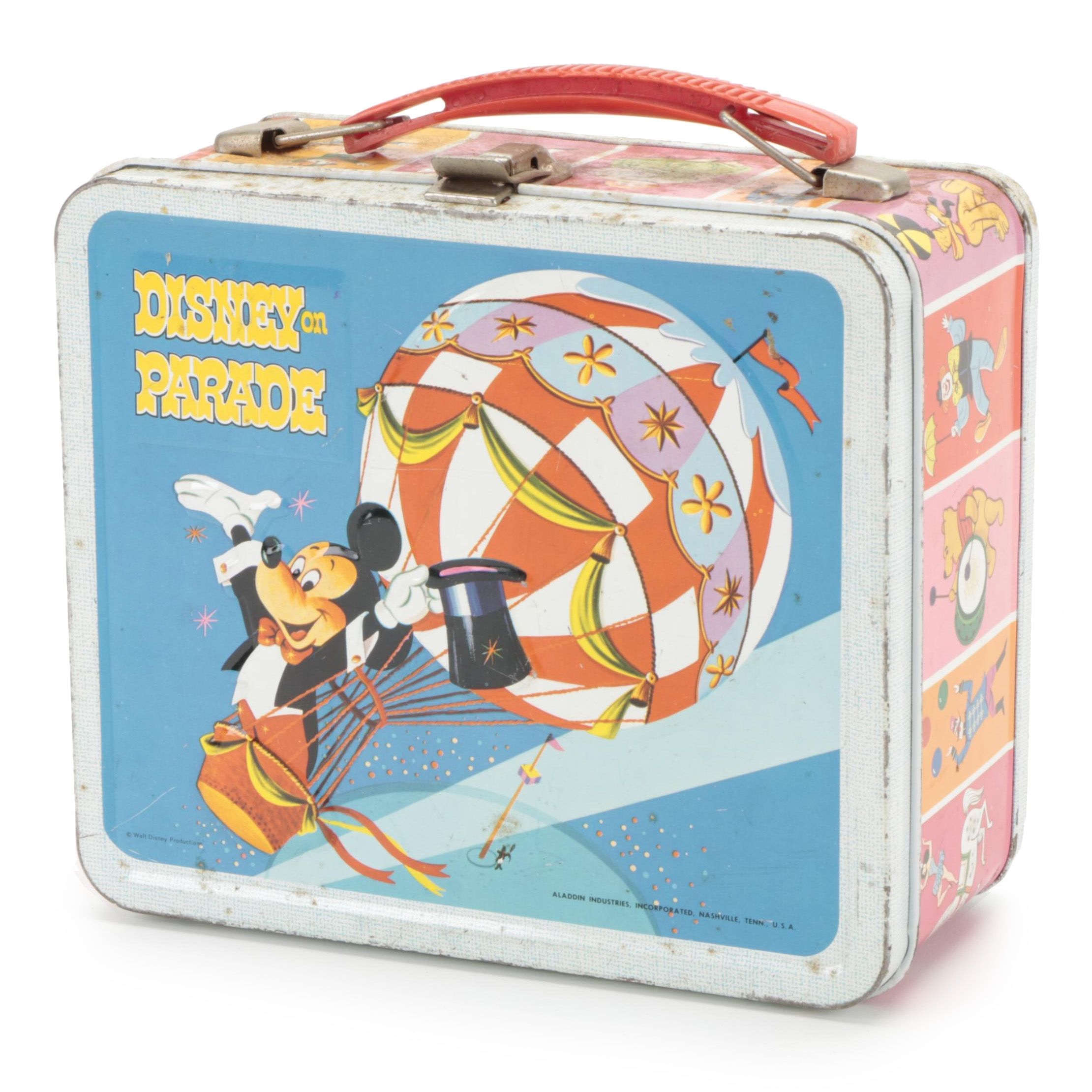 Aladdin Industries "Disney on Parade" Lunchbox, Vintage