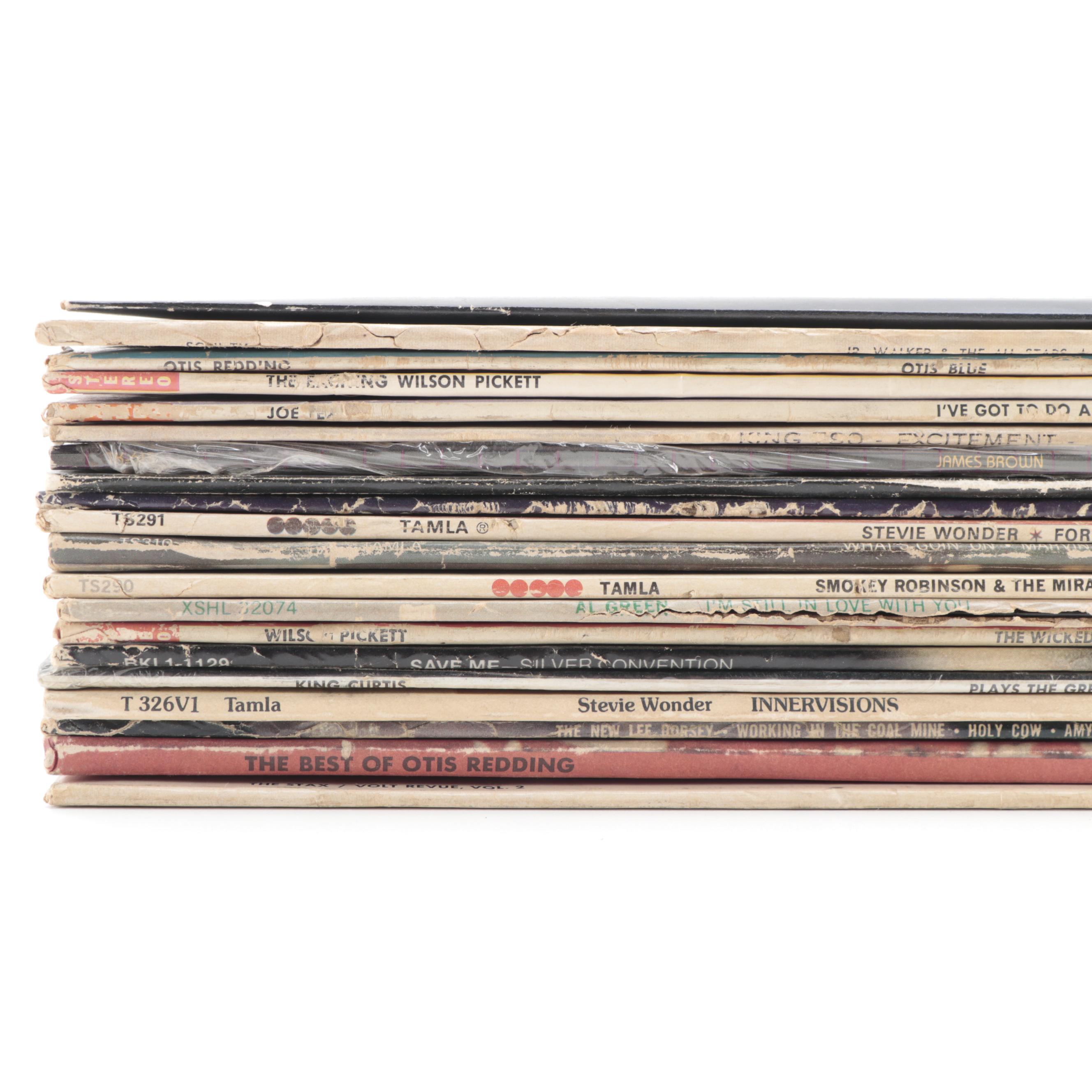 James Brown, Marvin Gaye, Stevie Wonder and More R&B, Soul Albums